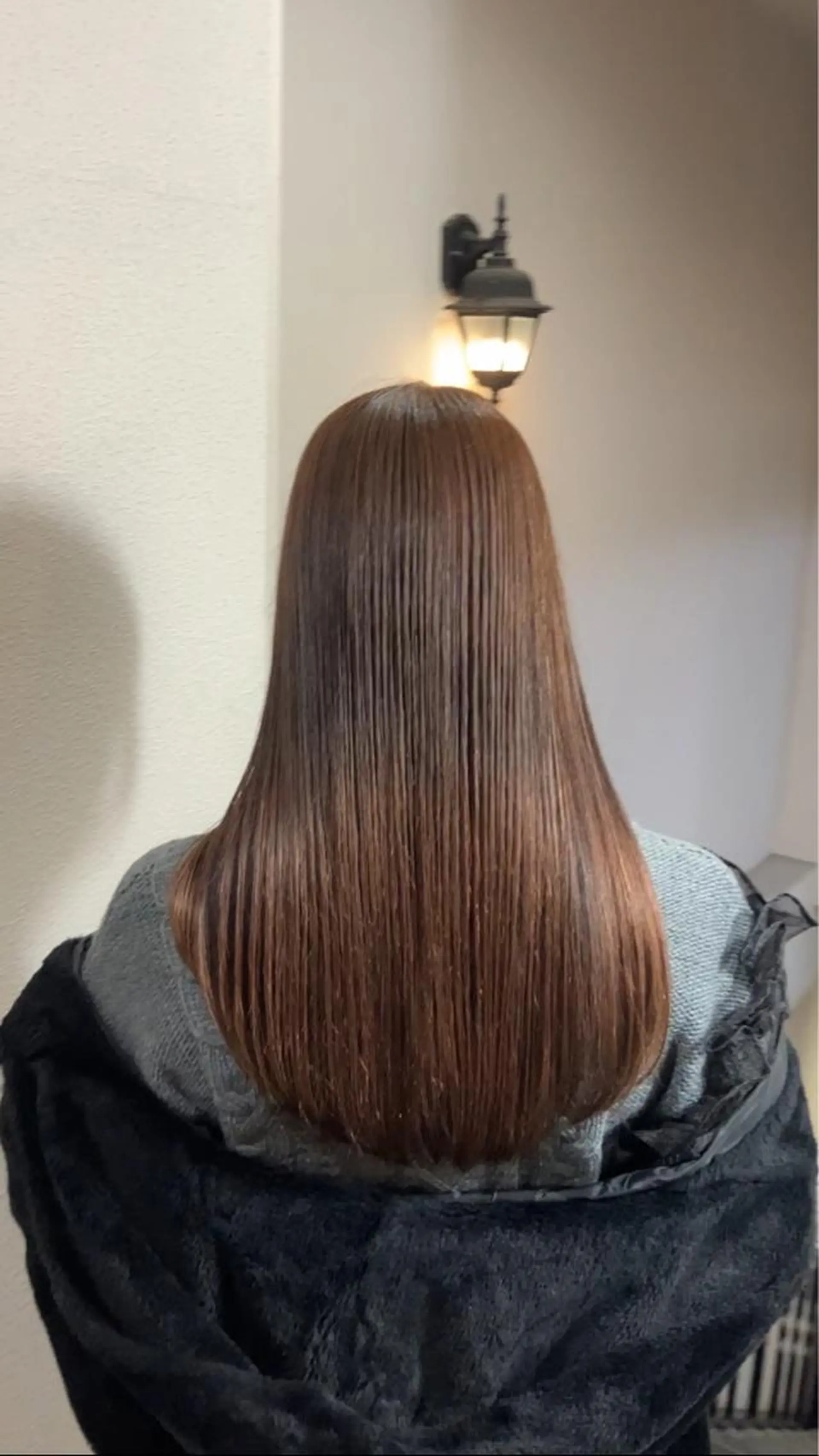 ミディアム 縮毛矯正 トリートメント カット ヘアカラー 縮毛矯正 トリートメント wa daのヘアスタイル