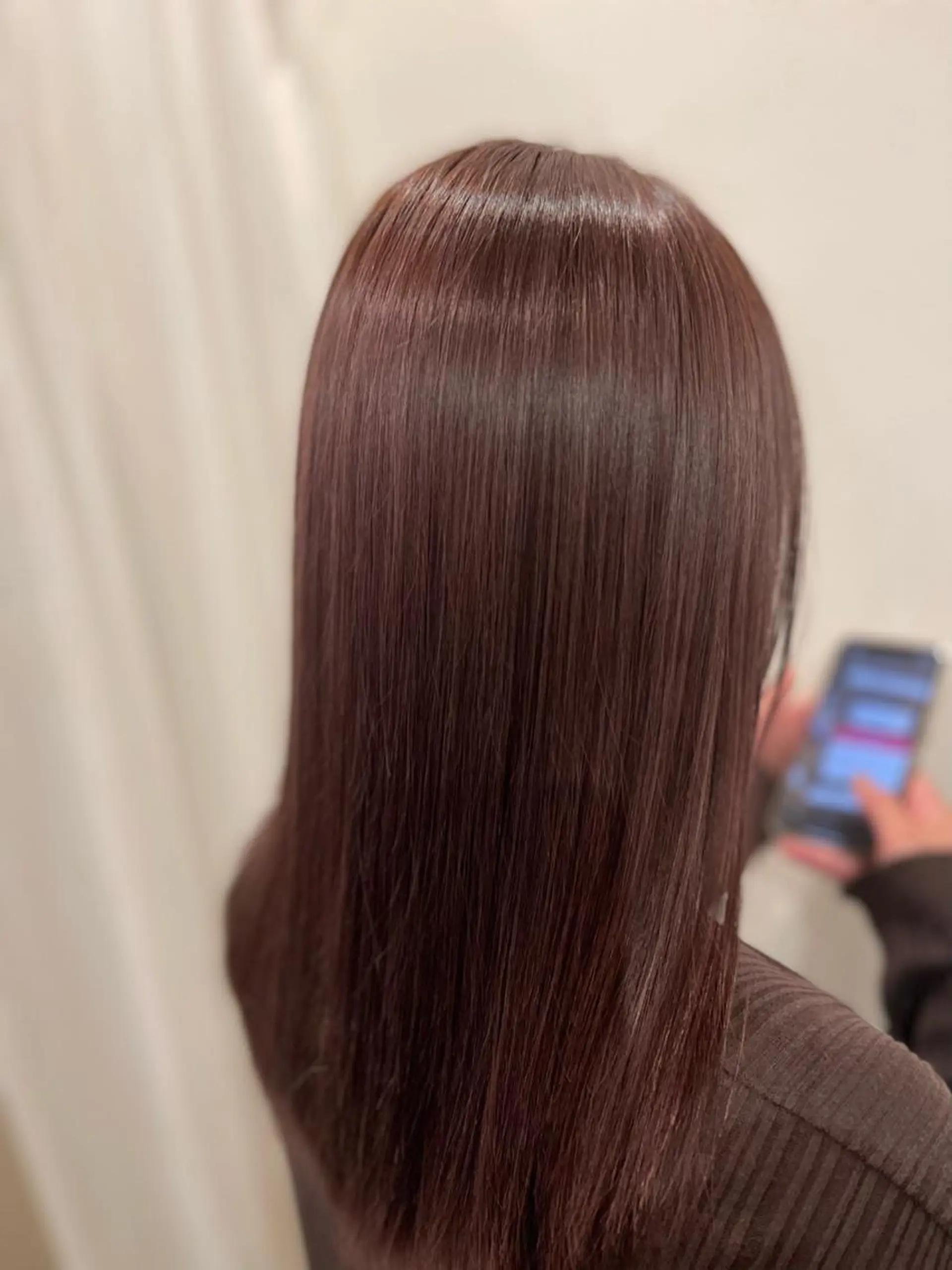 ロング カラー 髪質改善 トリートメント Fiona by ganesha【フィオナ バイ ガネイシャ】所属・八田 遥のヘアスタイル