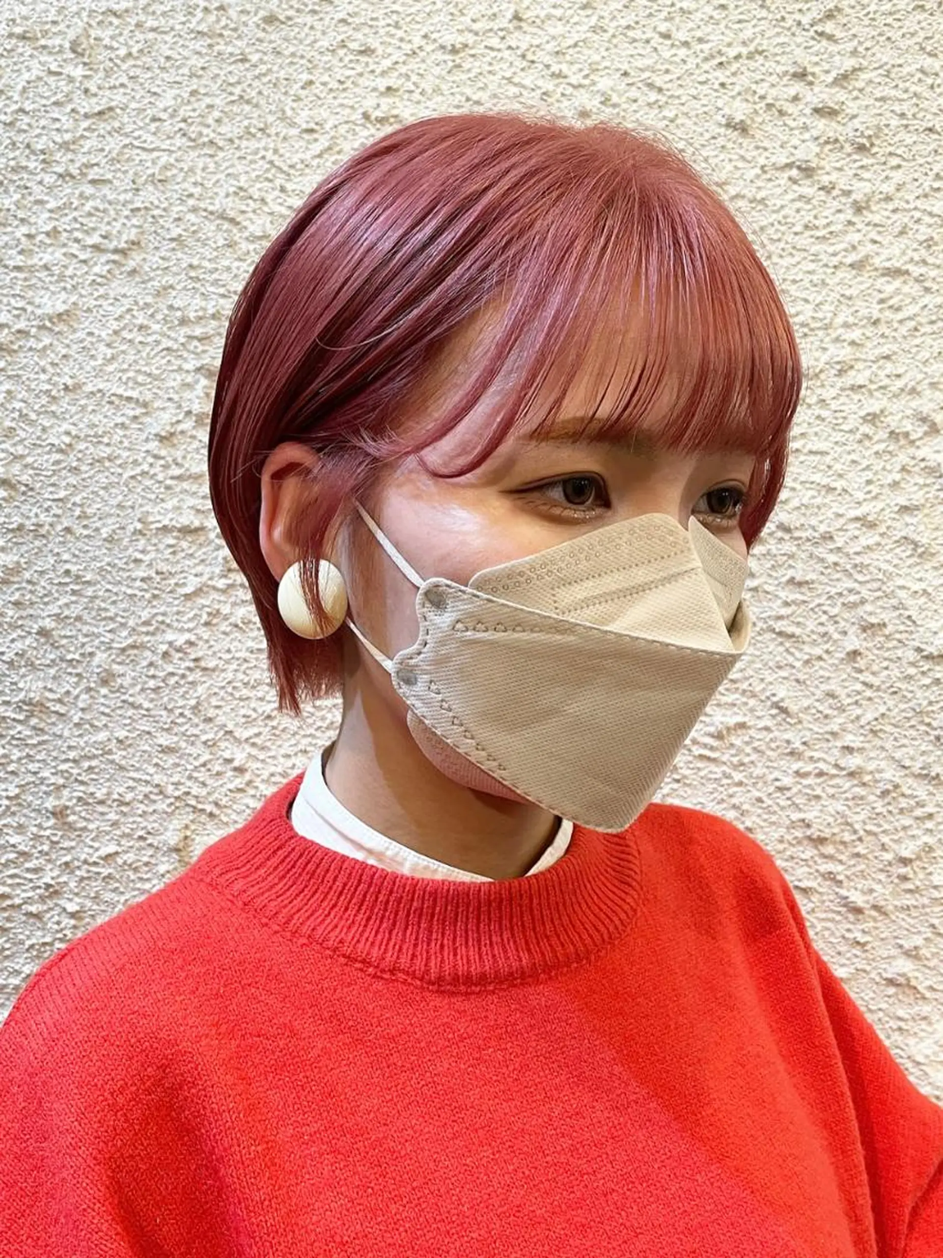 ショート カラー カット ヘアカラー トリートメント 坂田 友梨奈のヘアスタイル