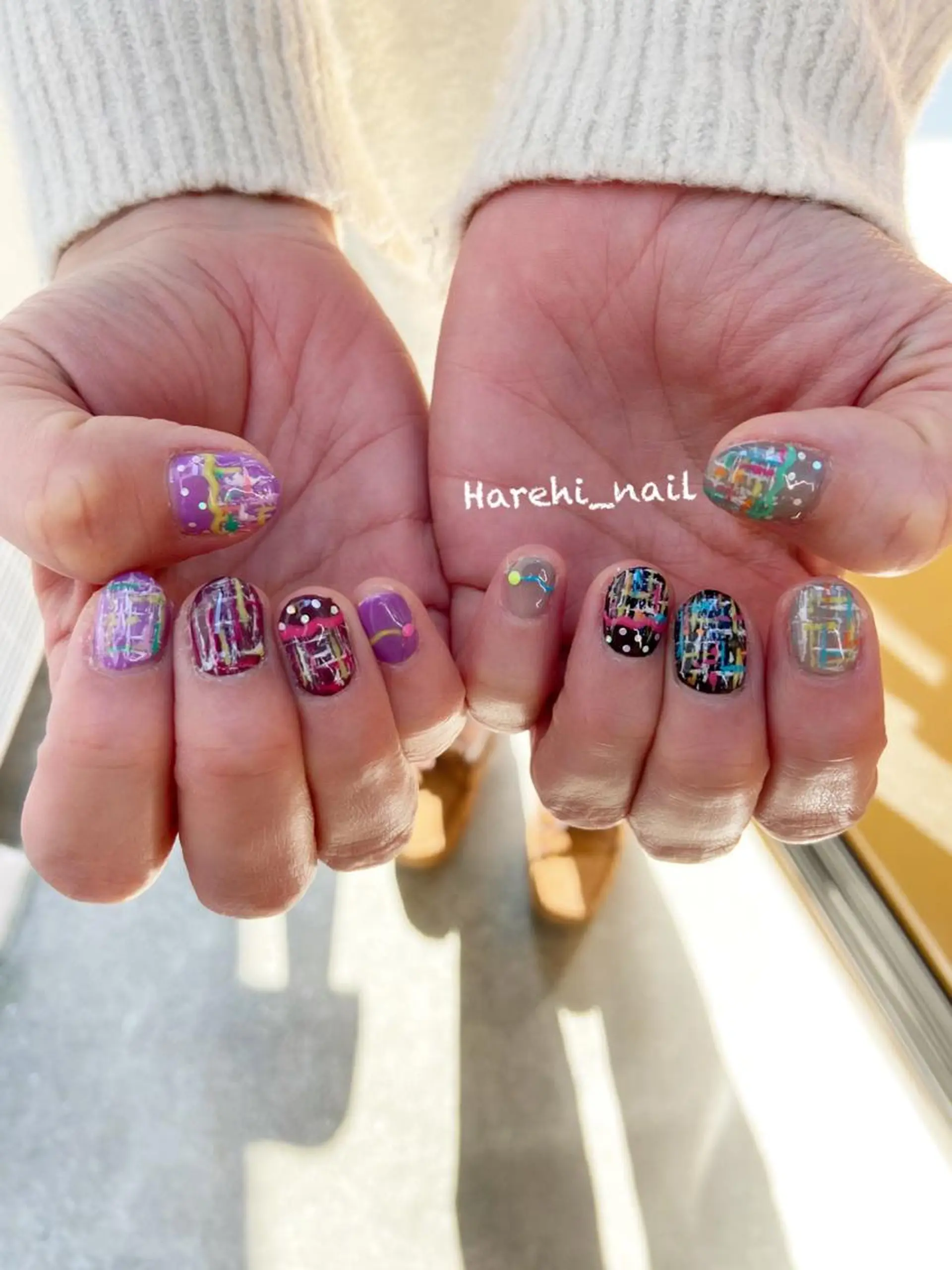 ネイル ハンドネイル Harehi_ nailのネイルデザイン
