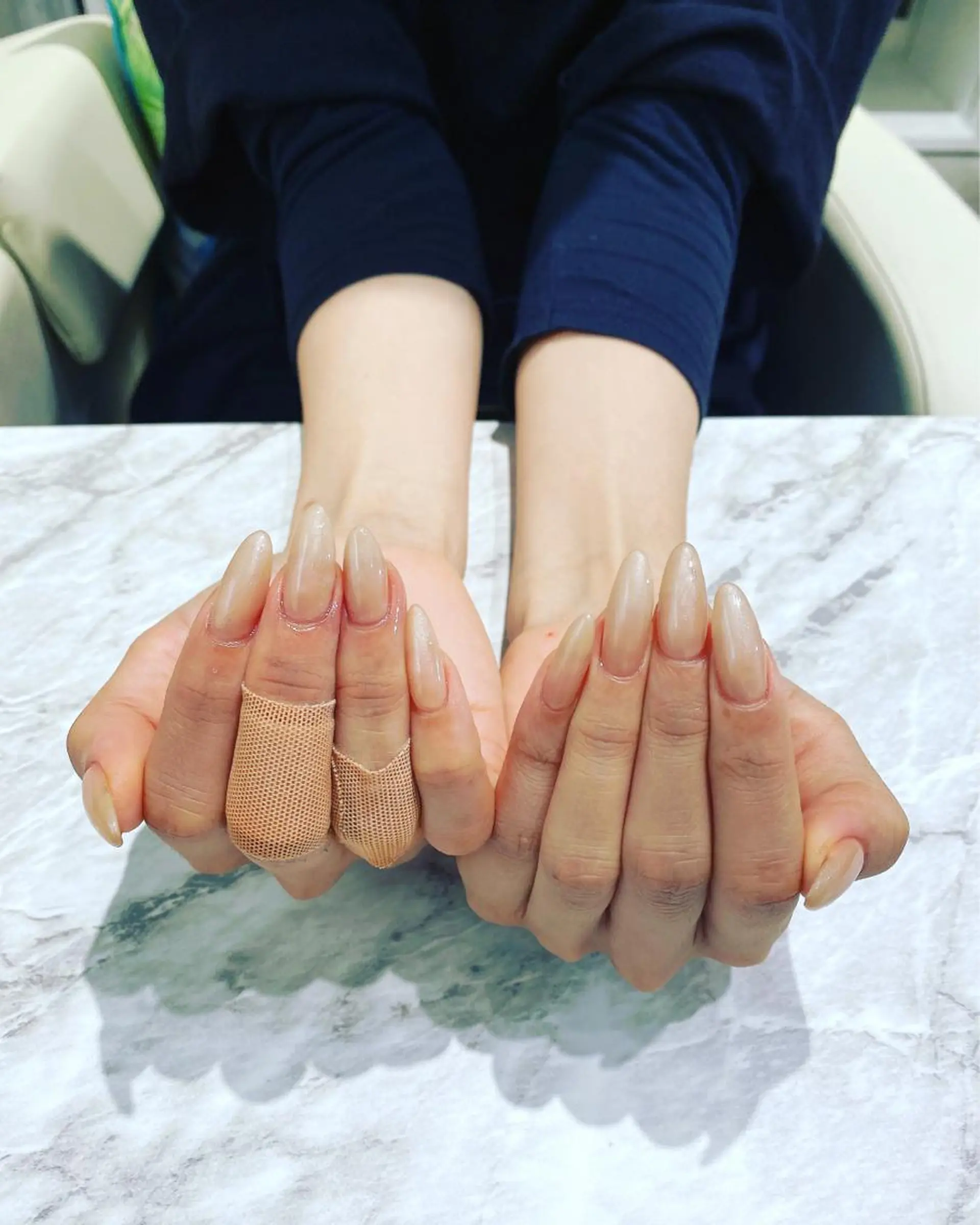 ネイル ハンドネイル フットネイル ハンドケア nail salon  AlgeTy所属・✴︎:.｡. MAKI.｡.:✴︎のネイルデザイン