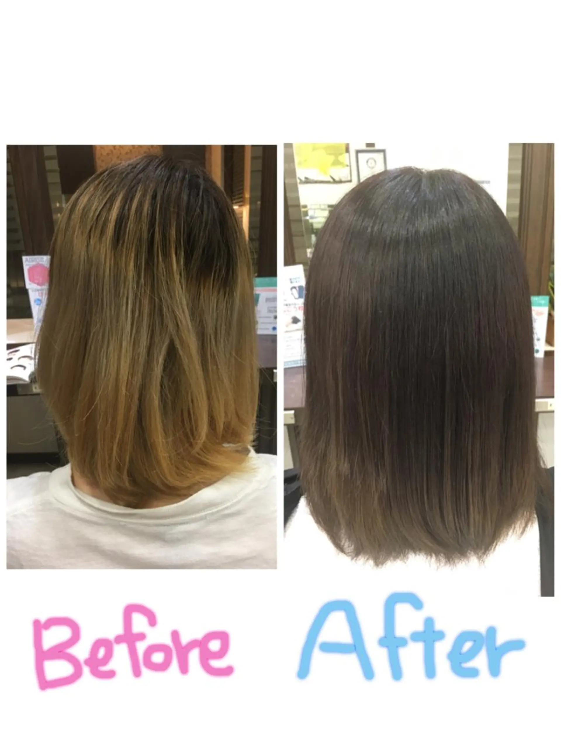 ミディアム カラー グラデーションカラー パープルカラー hair＆make cocoRo所属・今井 詩織のヘアスタイル