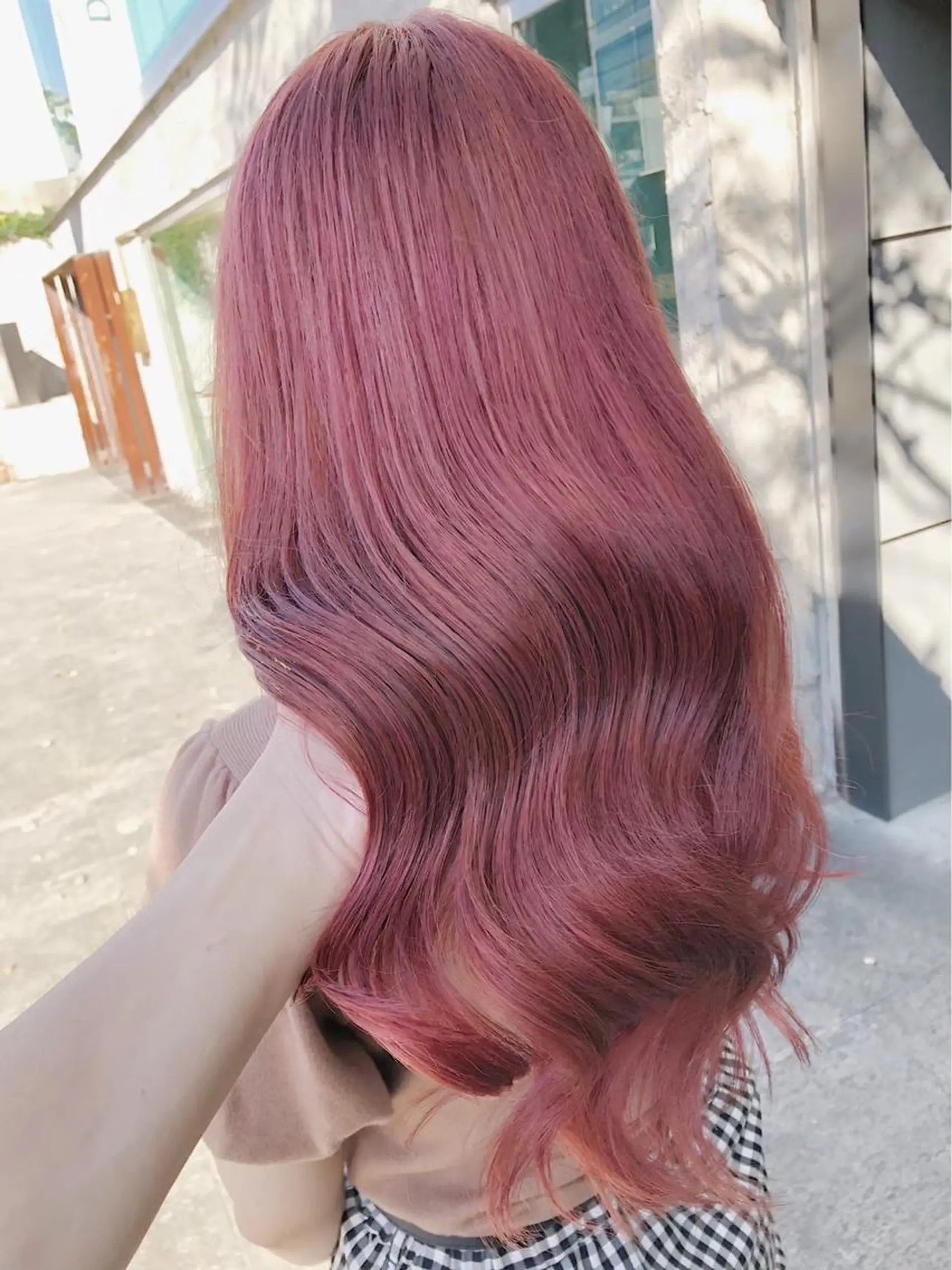 ロング ハイトーン×エクステ 💞くるみのヘアスタイル