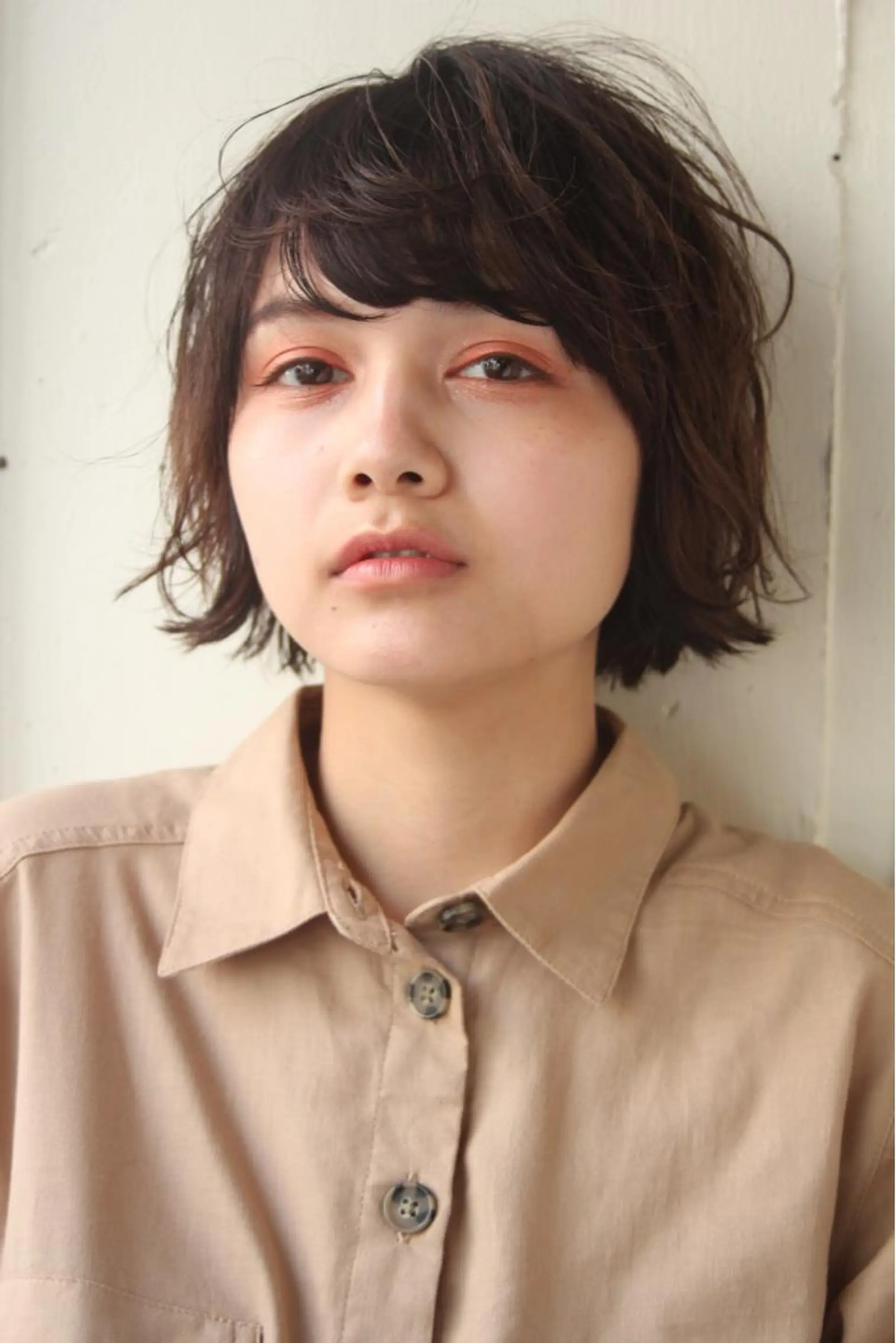 ミディアム パーマ クロエ新宿所属・❏アンニュイパーマ 川原畑 拓也❏のヘアスタイル