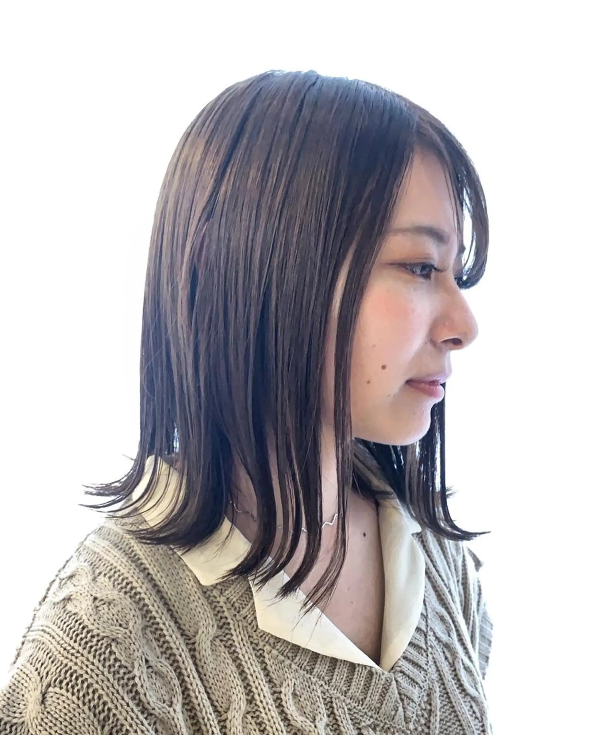ミディアム カラー Laissez Deuxのヘアスタイル