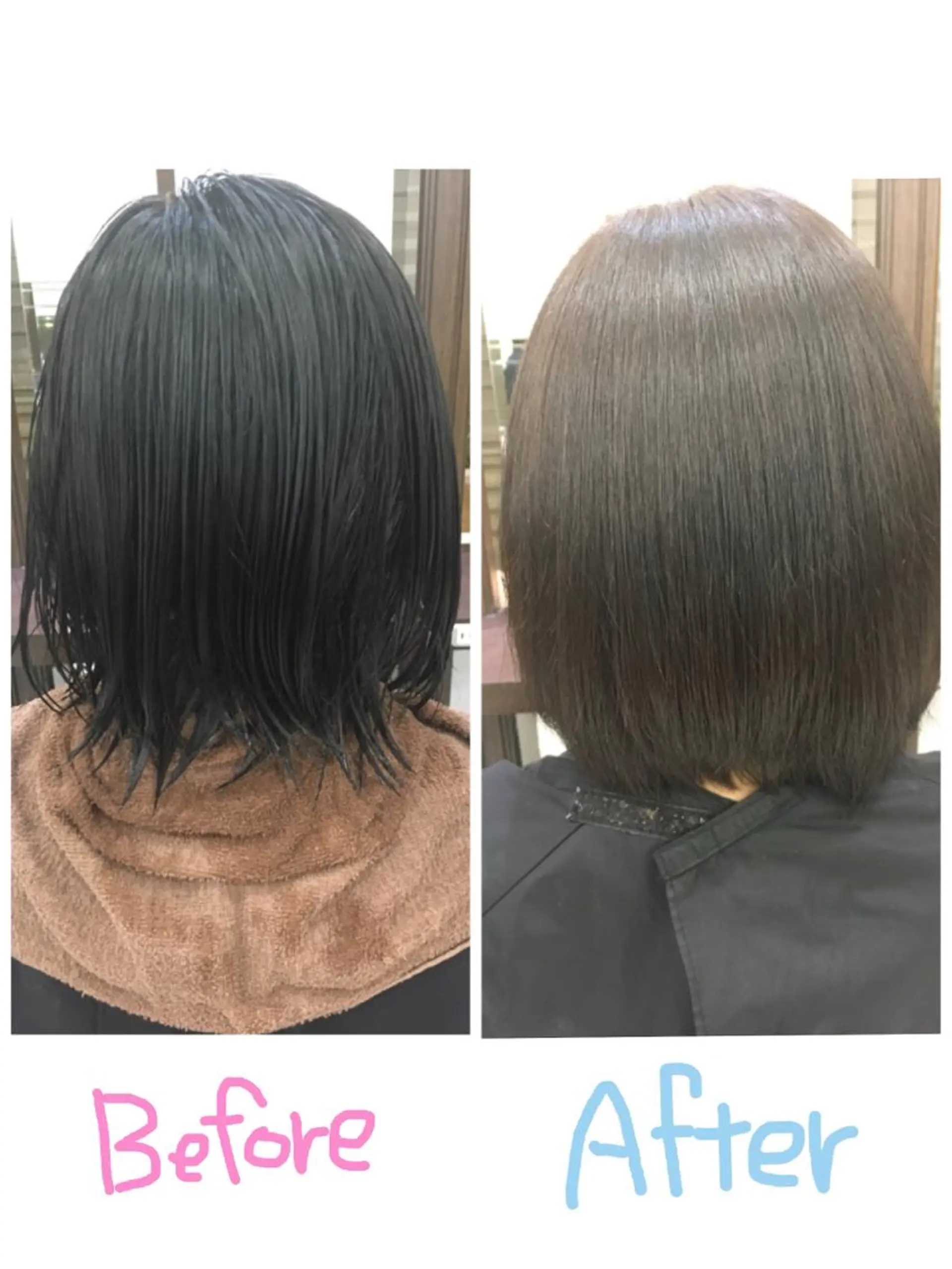 ミディアム カラー ブラウンカラー hair＆make cocoRo所属・今井 詩織のヘアスタイル