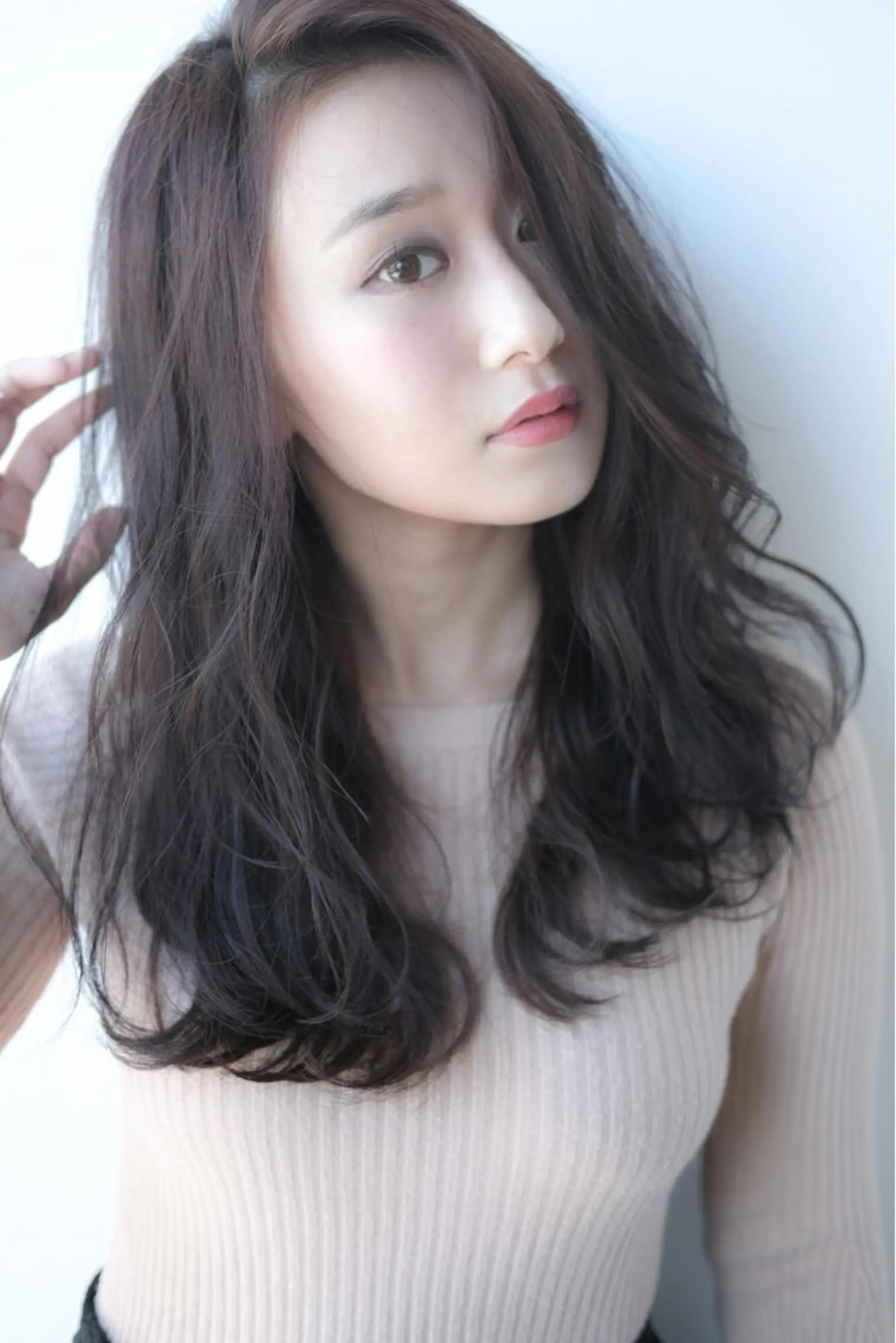 セミロング ヘアカラー トリートメント MORE所属・MORE栄 野田航生のヘアスタイル