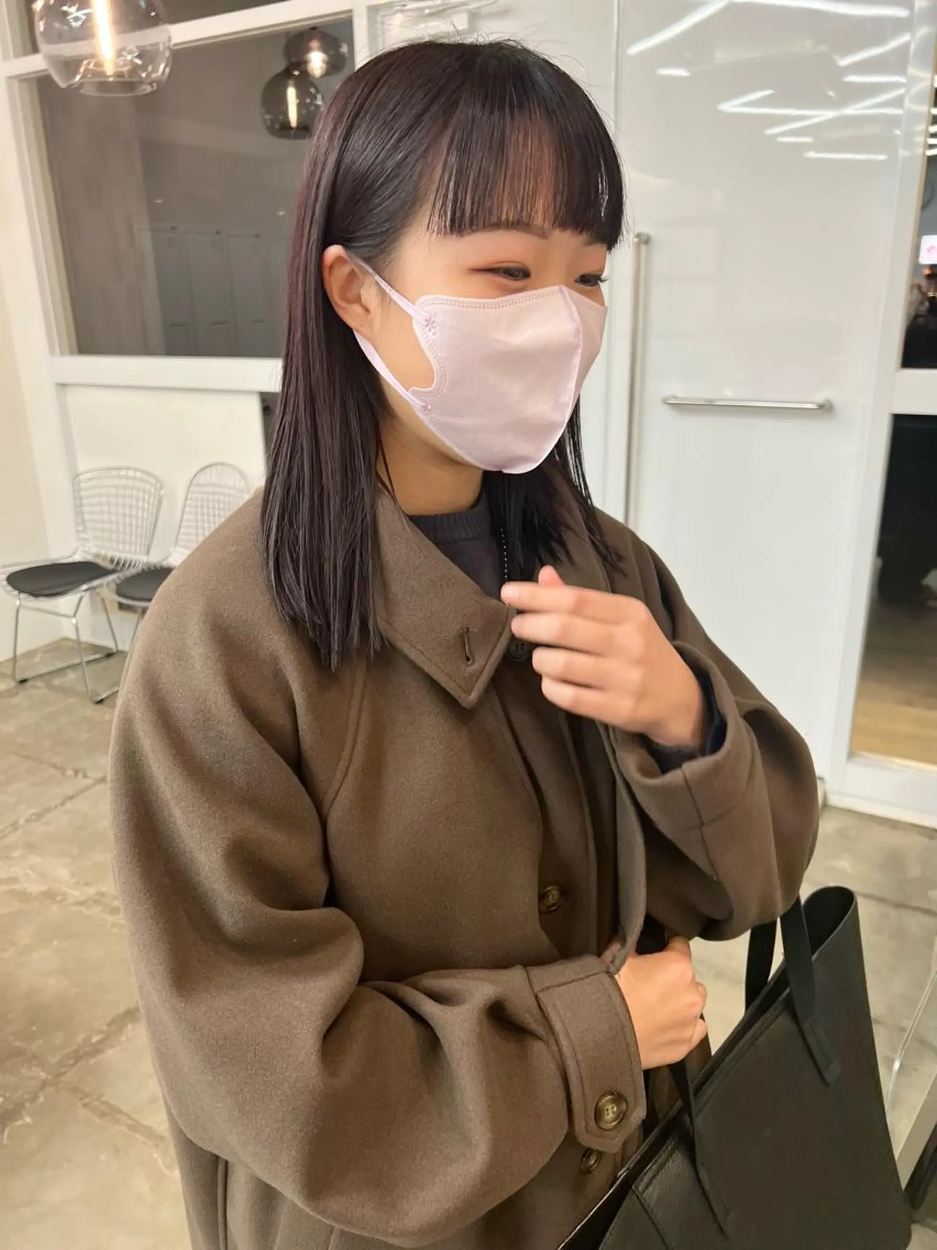 セミロング カラー カット ヘアカラー 近藤 千裕のヘアスタイル