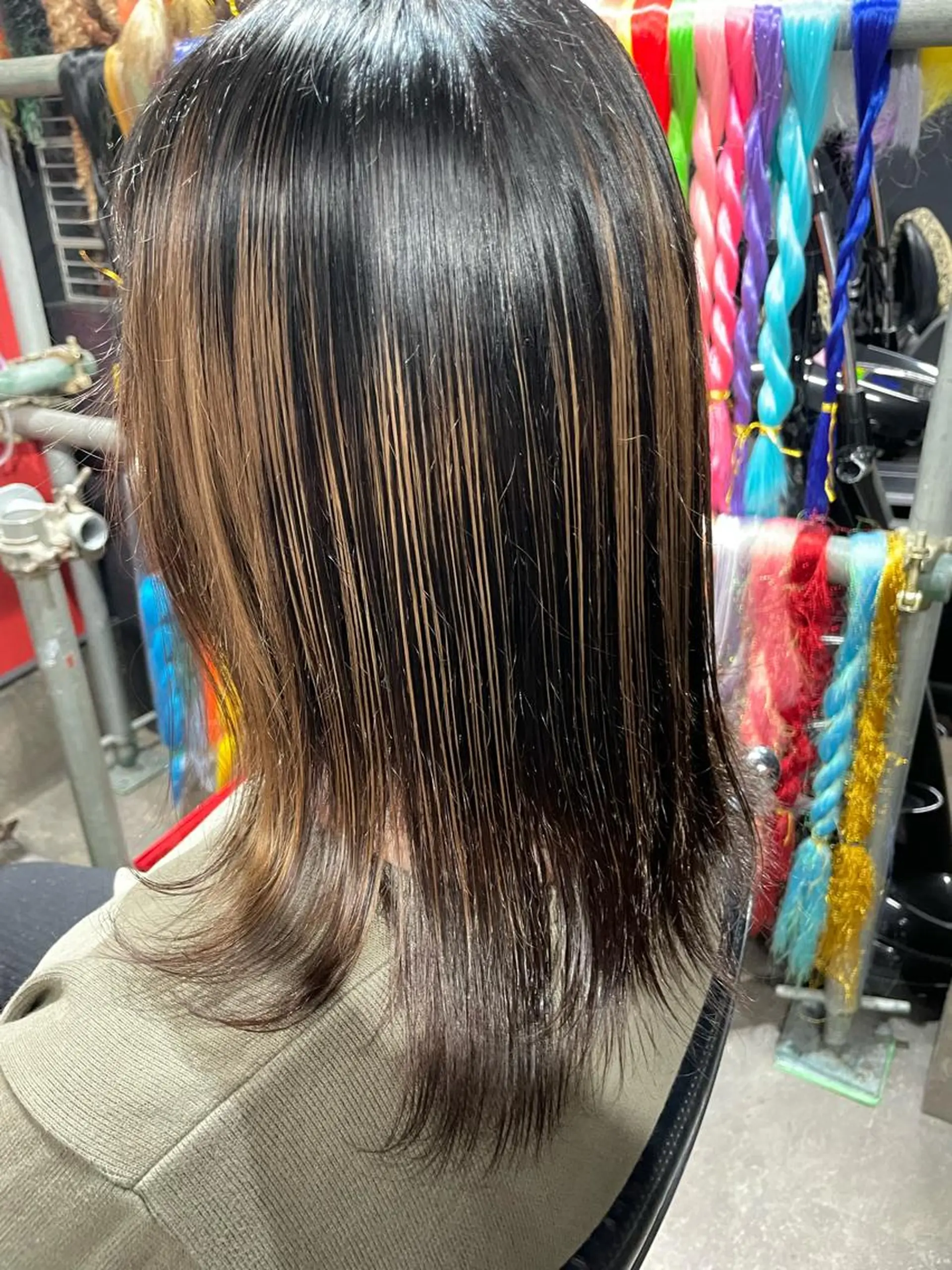 セミロング SLIME Seiのヘアスタイル