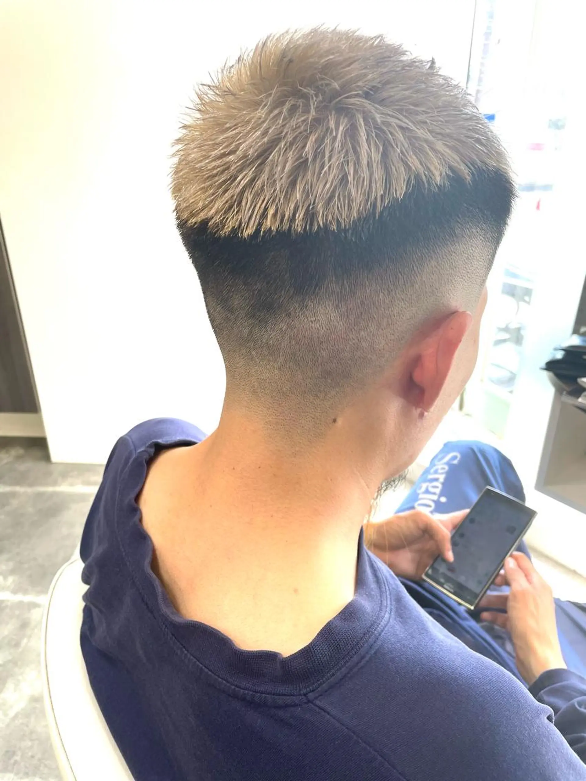 ショート カラー メンズ カット ヘアカラー トリートメント 平 ちひろのヘアスタイル