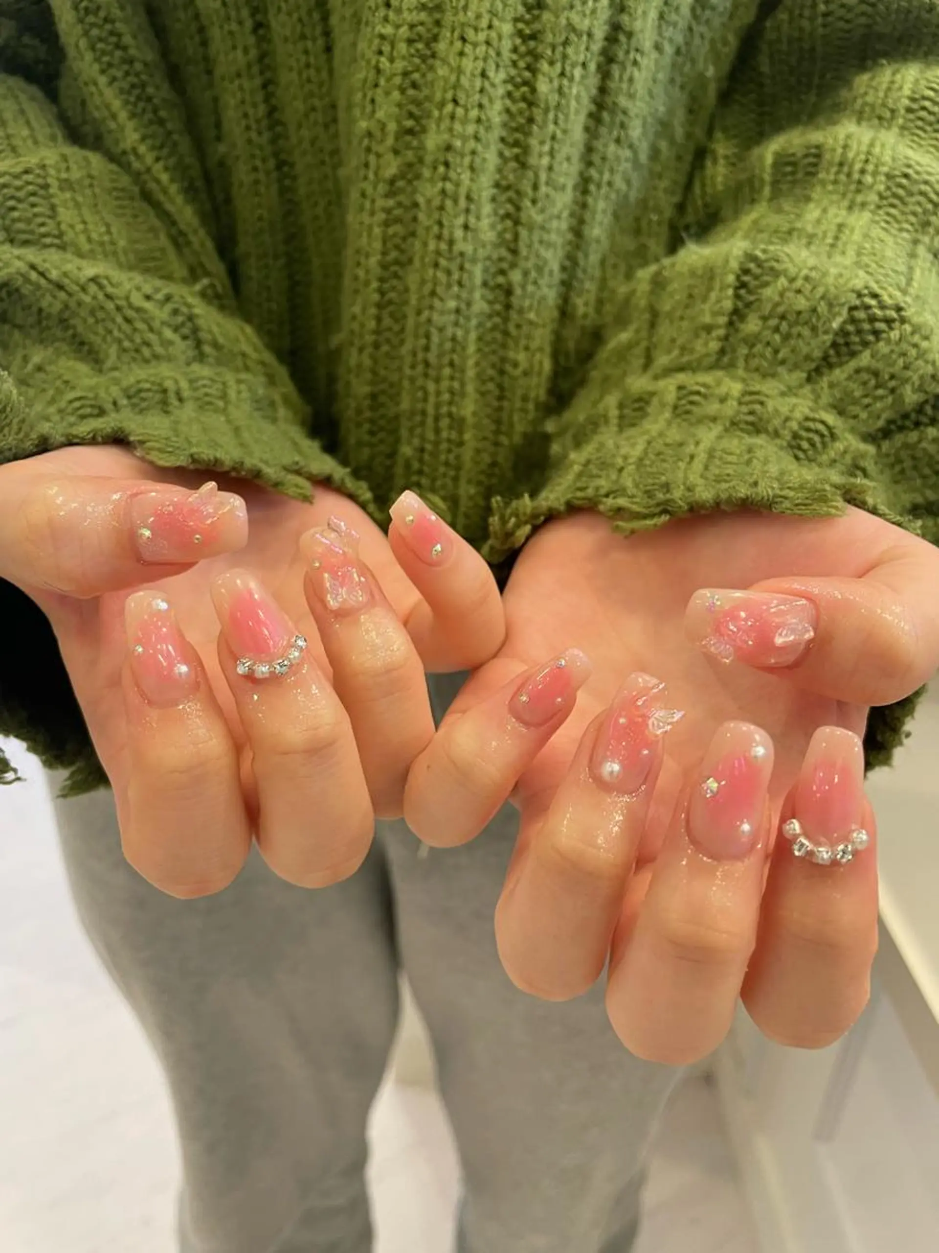 ネイル 束感まつ毛/ネイル/ LED♥KIRARAのマツエク・マツパデザイン