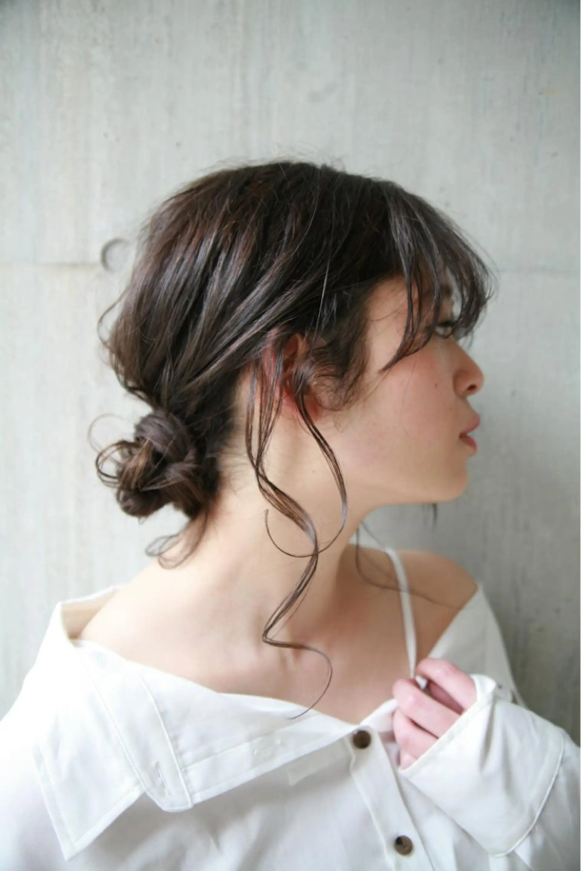 セミロング ヘアアレンジ Toiro武蔵小杉所属・髪質改善/縮毛矯正 平本聖のヘアスタイル
