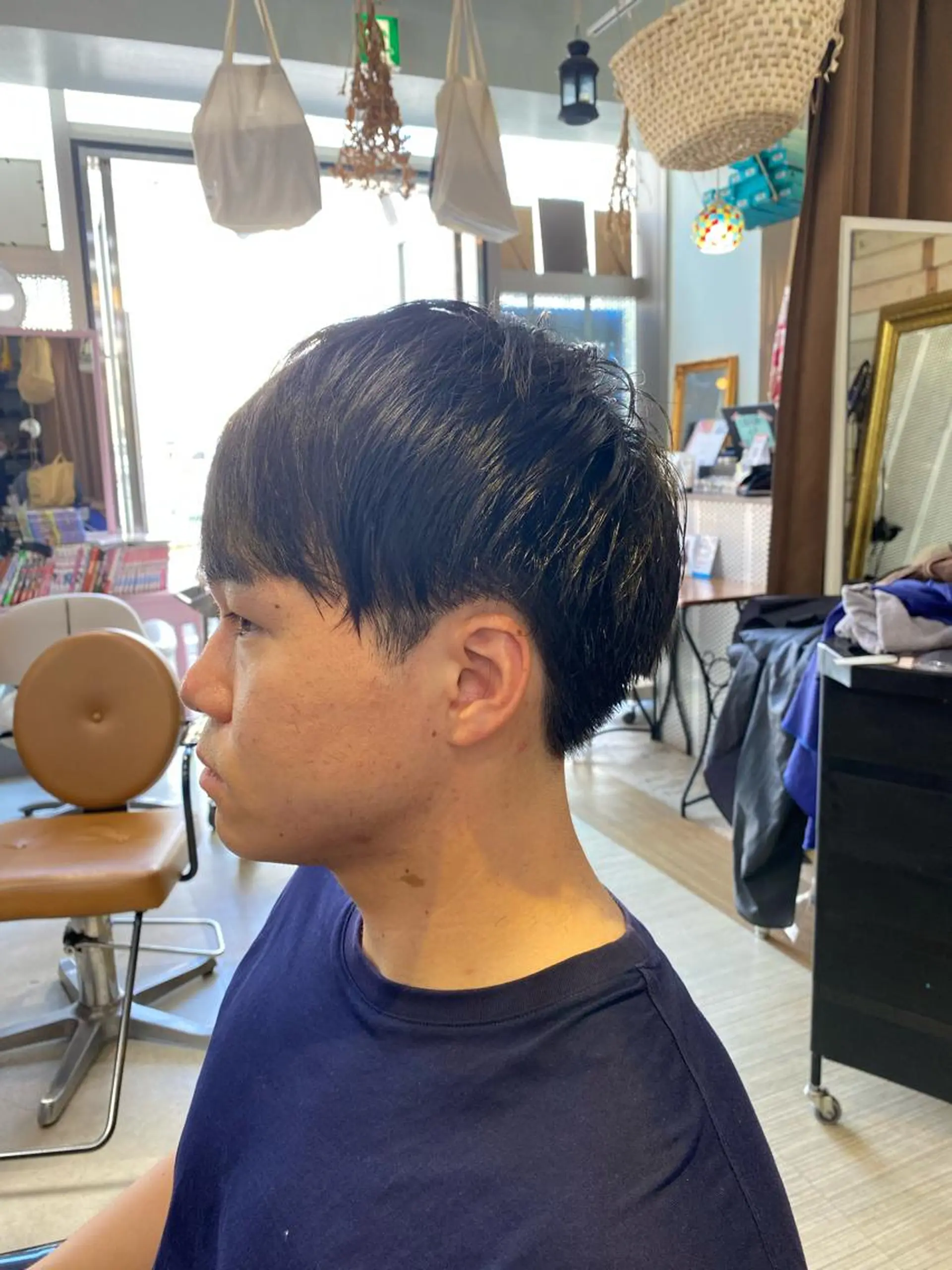 ショート メンズ マッシュ ツーブロック sora所属・廣瀬 瞳のヘアスタイル
