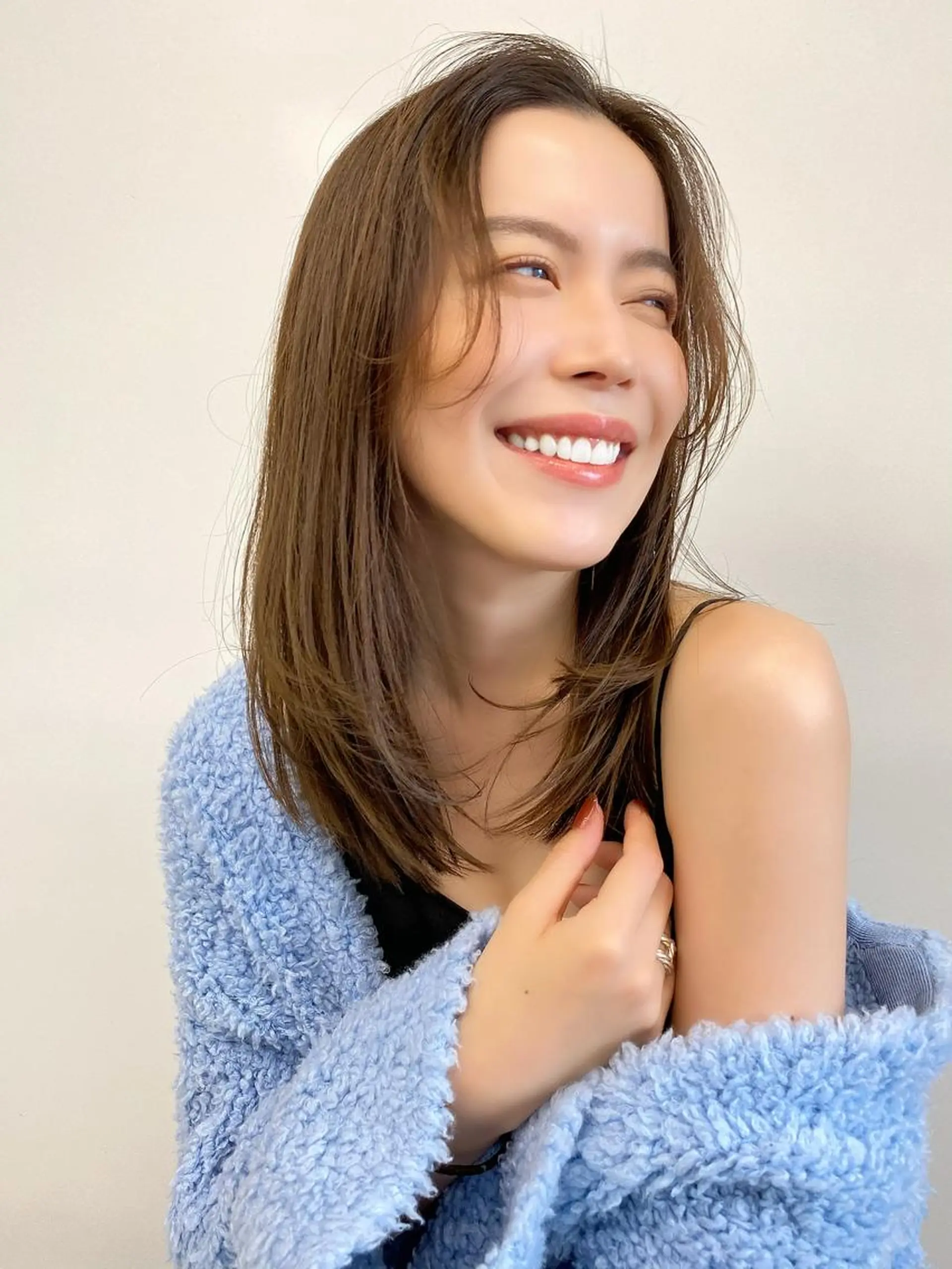 ロング カラー ✨大人韓国レイヤー ✨吉原 潤✨のヘアスタイル
