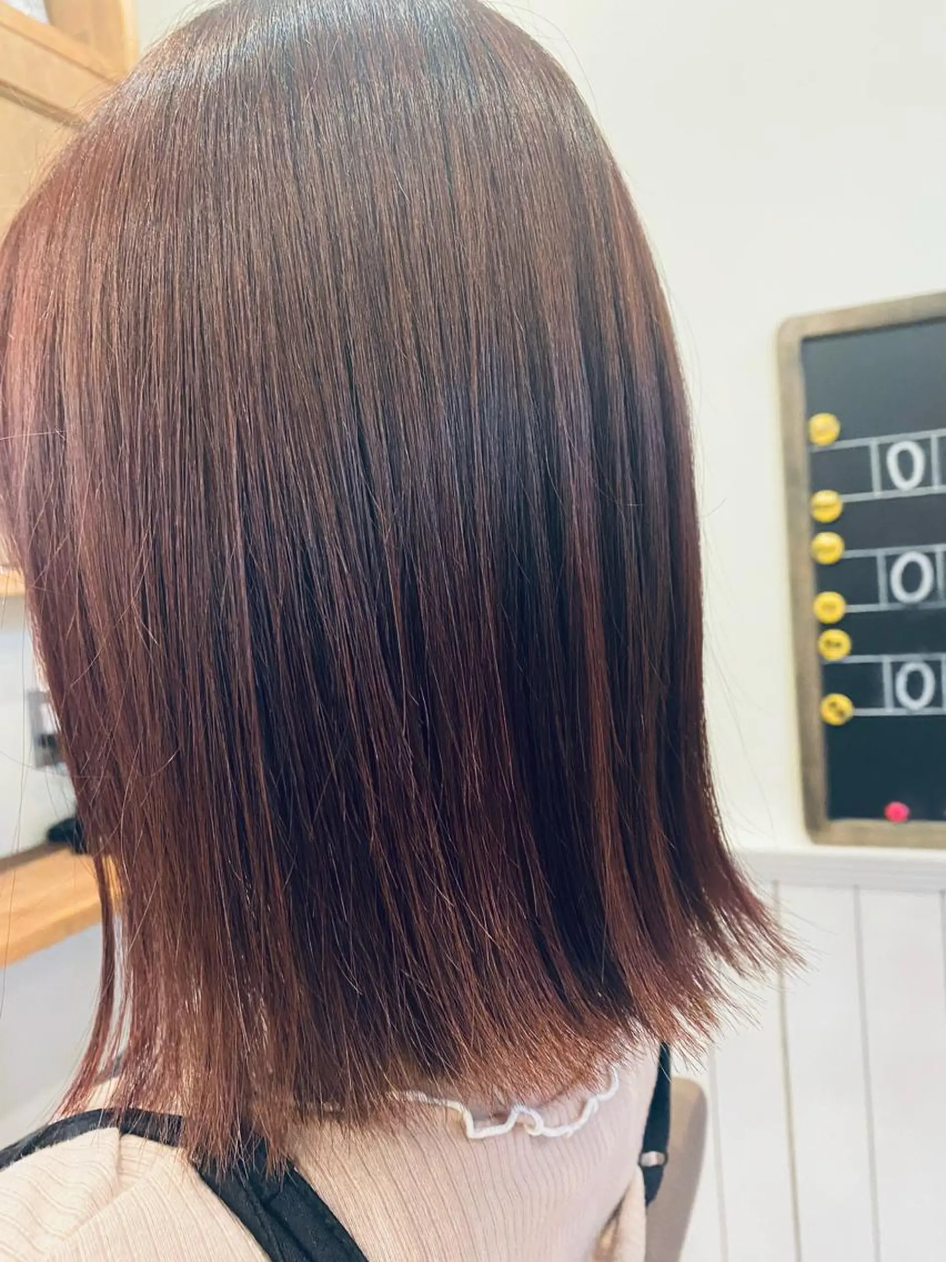 ミディアム 理想のツヤ髪へ 👼谷山　潮音👼のヘアスタイル