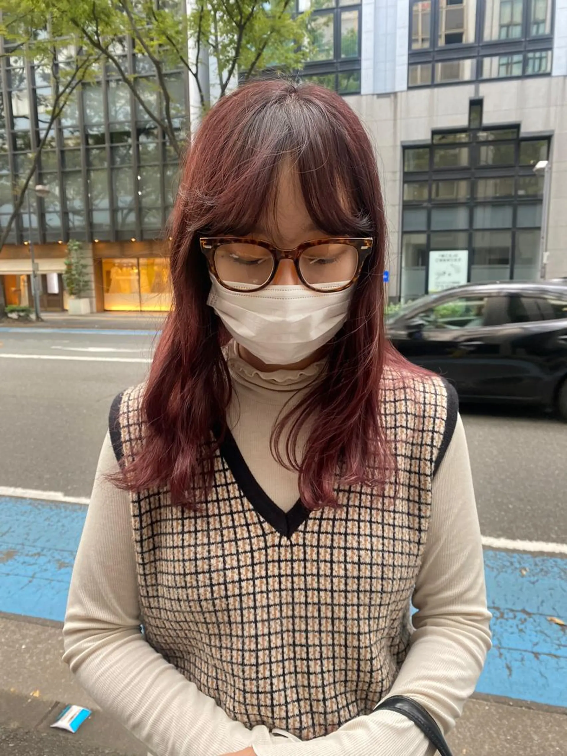 セミロング シェアサロンコネクト所属・Chiho/ 博多/大人かわいいのヘアスタイル