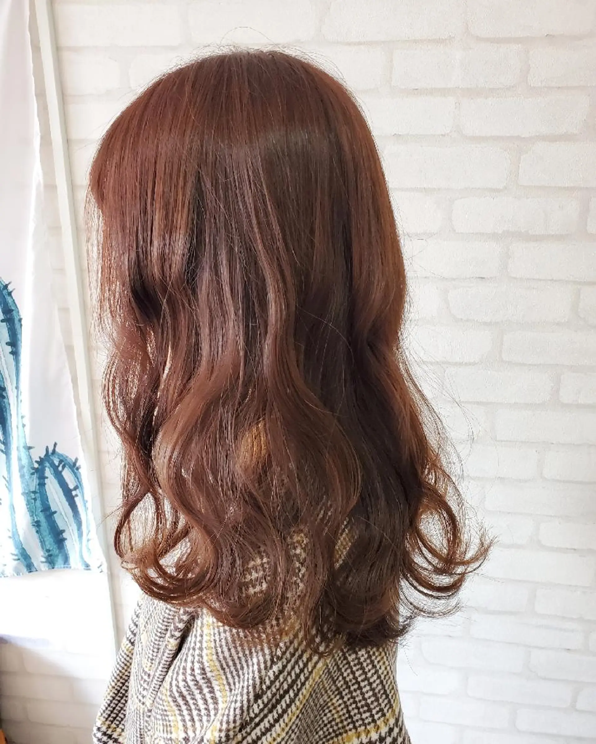セミロング カット noa.所属・今中 小百合のヘアスタイル
