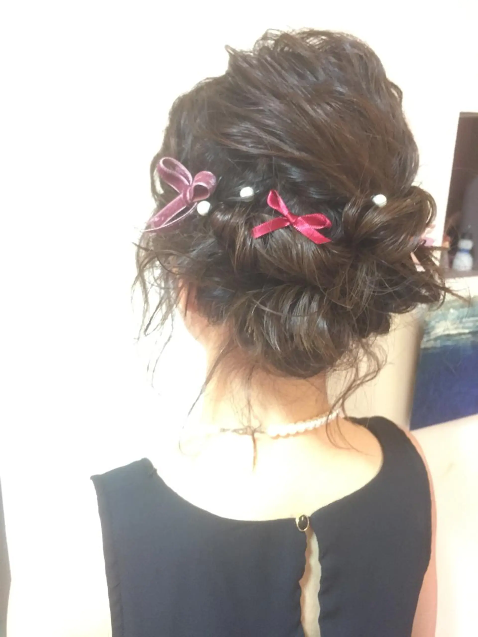 ロング カラー パーマ ヘアアレンジ 可愛いを作る神 ナオヒロのヘアスタイル