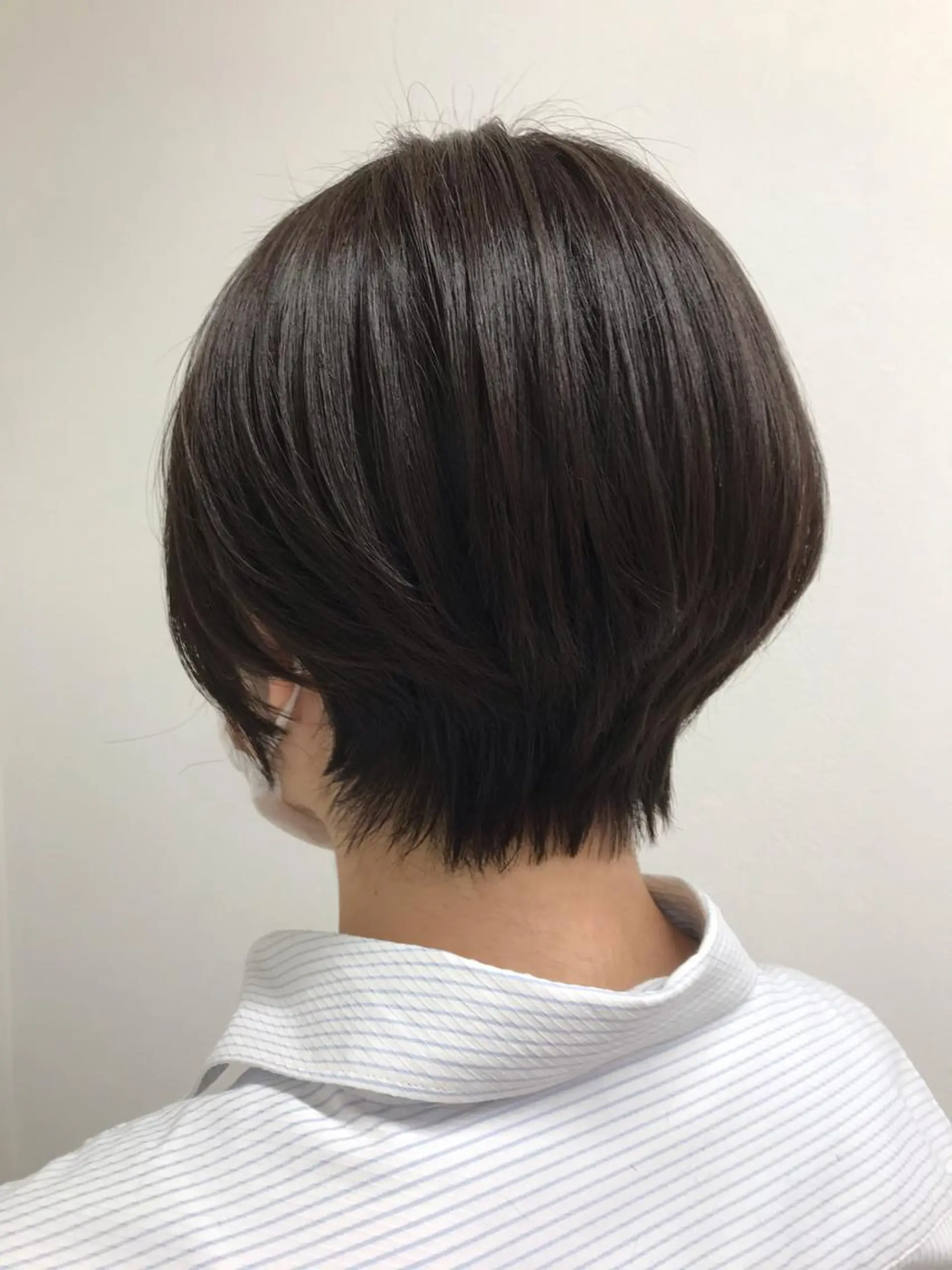 ショート カラー 丸みショート ショートヘア 福島成美/髪質改善 縮毛矯正/カラーのヘアスタイル