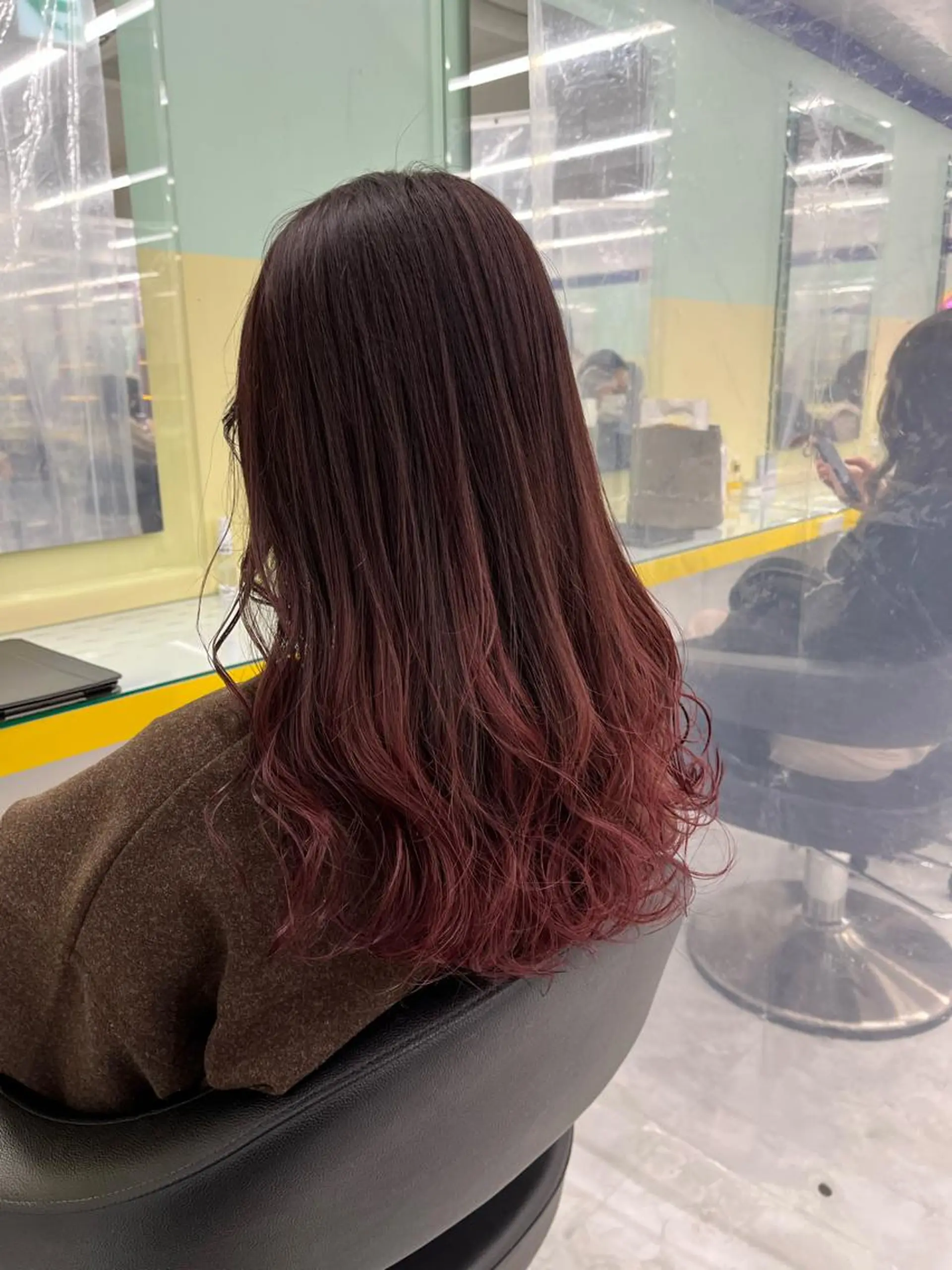 ロング カット ヘアカラー トリートメント ヘッドスパ ヘアセット 🌿透明感カラー‪ 縮毛矯正✨かずきのヘアスタイル
