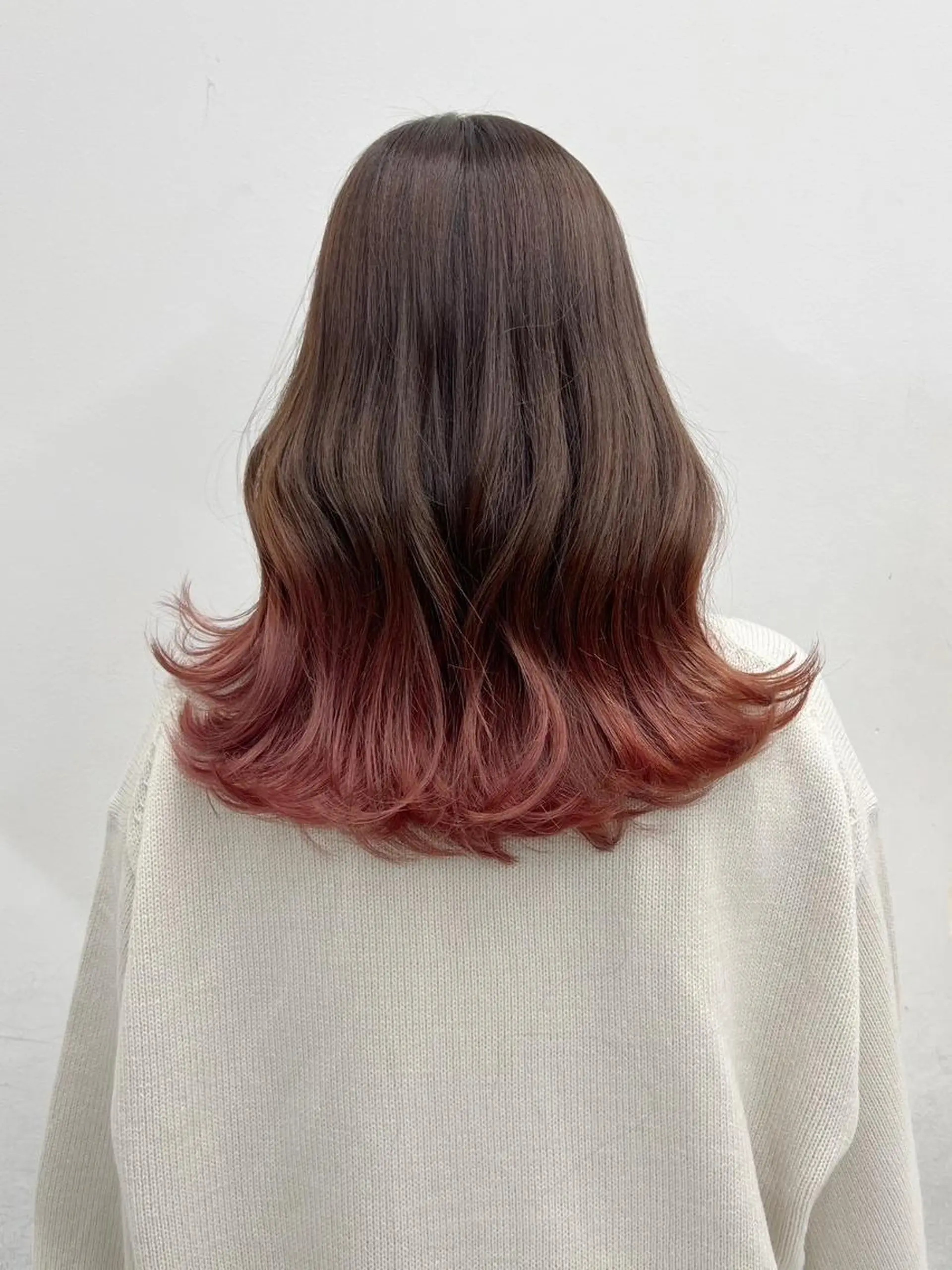 カラー セミロング アディクシーカラー アッシュ ブルーカラー ダークアッシュ グレージュ 【公式】amble luxe池袋東口♻️のヘアスタイル