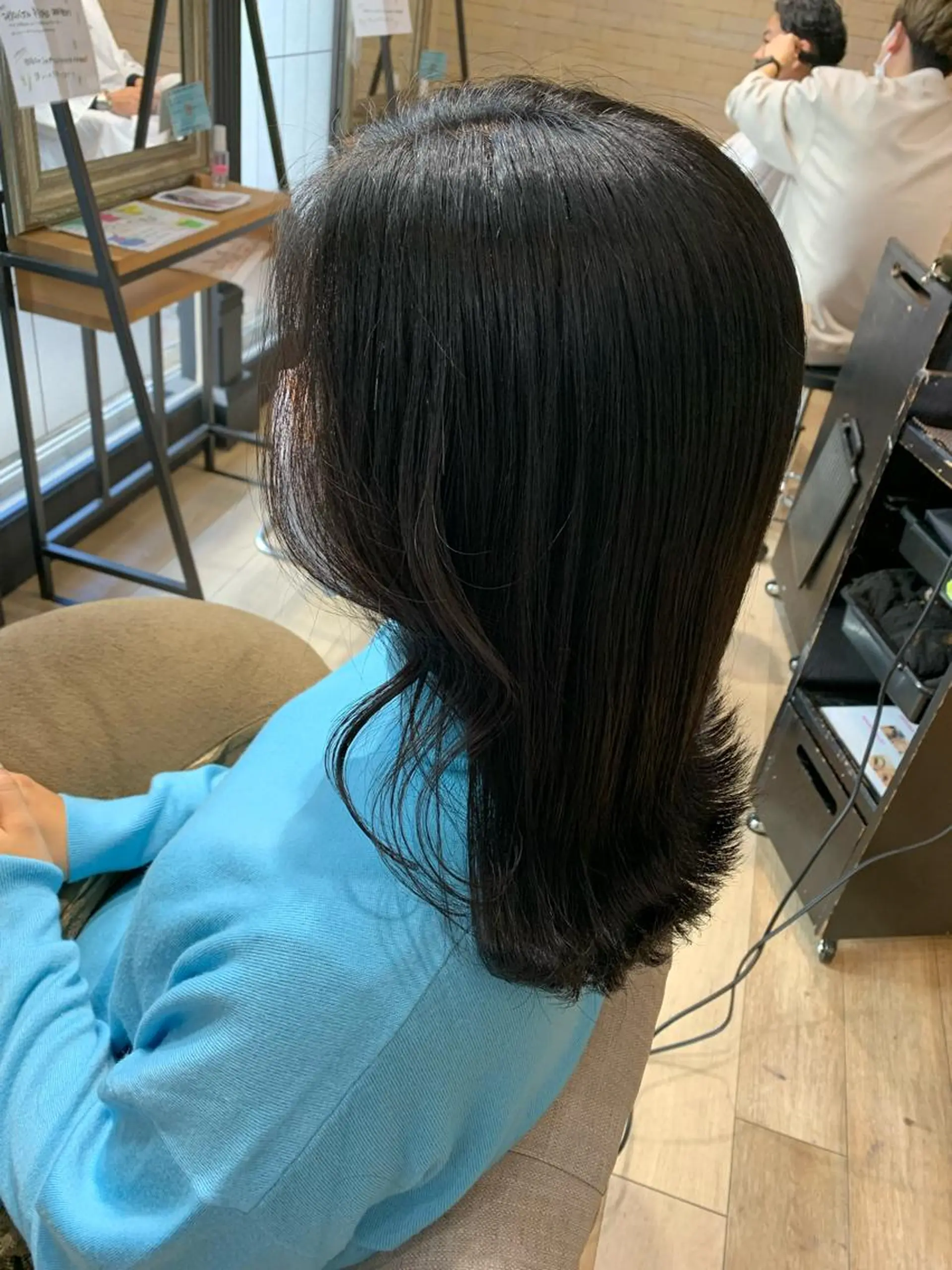 セミロング トリートメント ヘッドスパ 上田 紗也のヘアスタイル