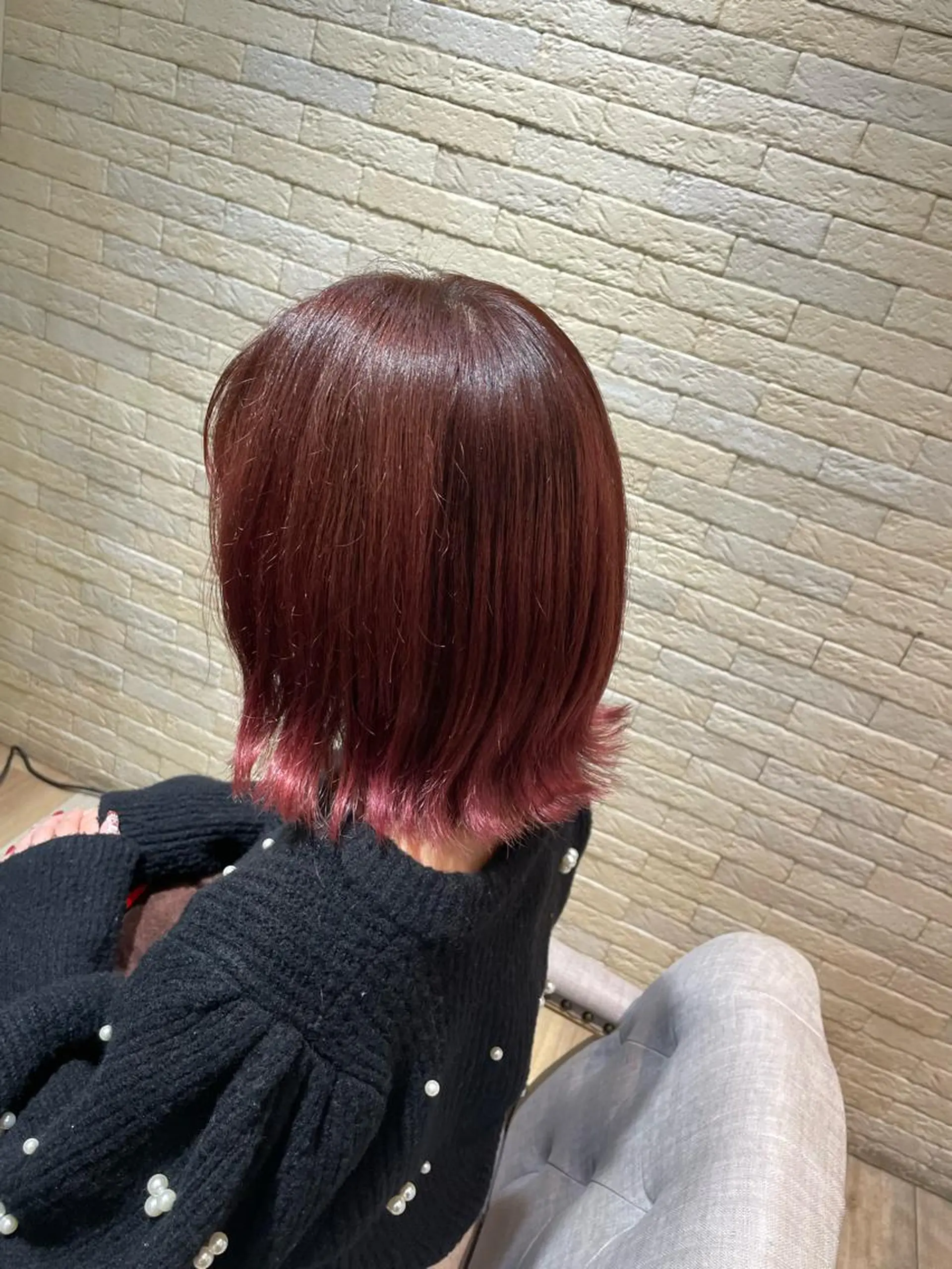 ミディアム SINCE【シンス】所属・Hika.ハイトーン 髪質改善🩵ᩚ🫧のヘアスタイル