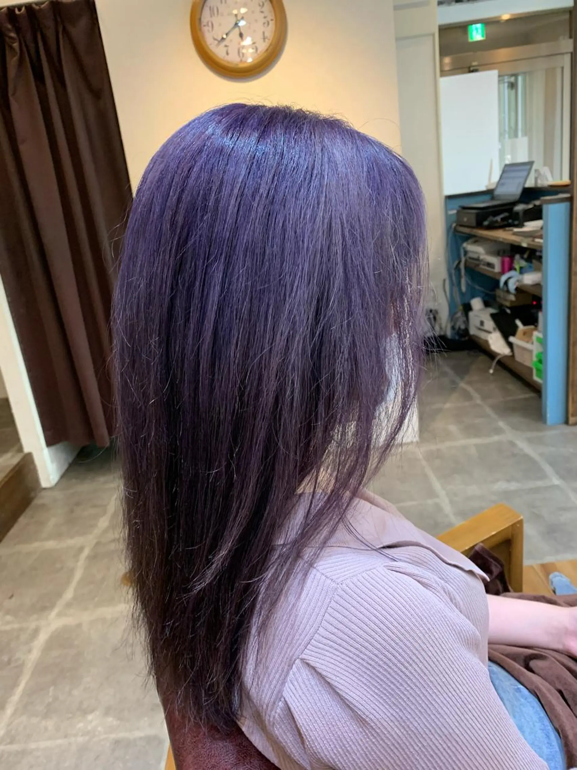 ロング ヘアカラー CECIL hair なんば店所属・メンズパーマ 艶髪☆店長☆有馬のヘアスタイル