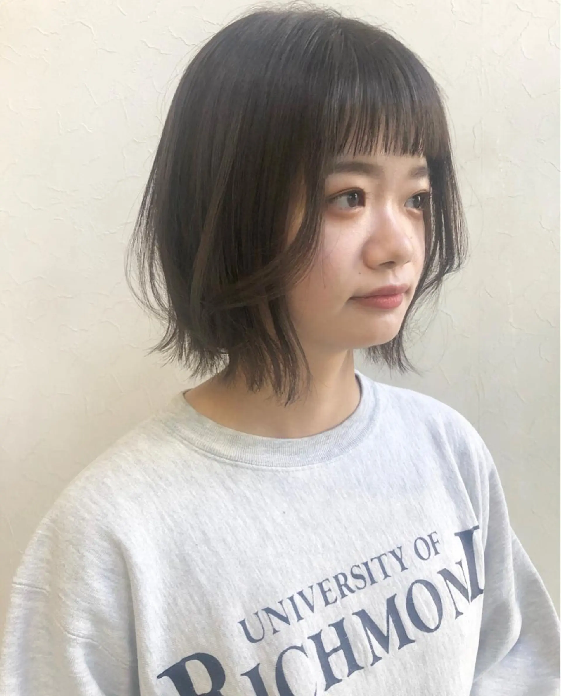 ミディアム カラー nakahara madokaのヘアスタイル