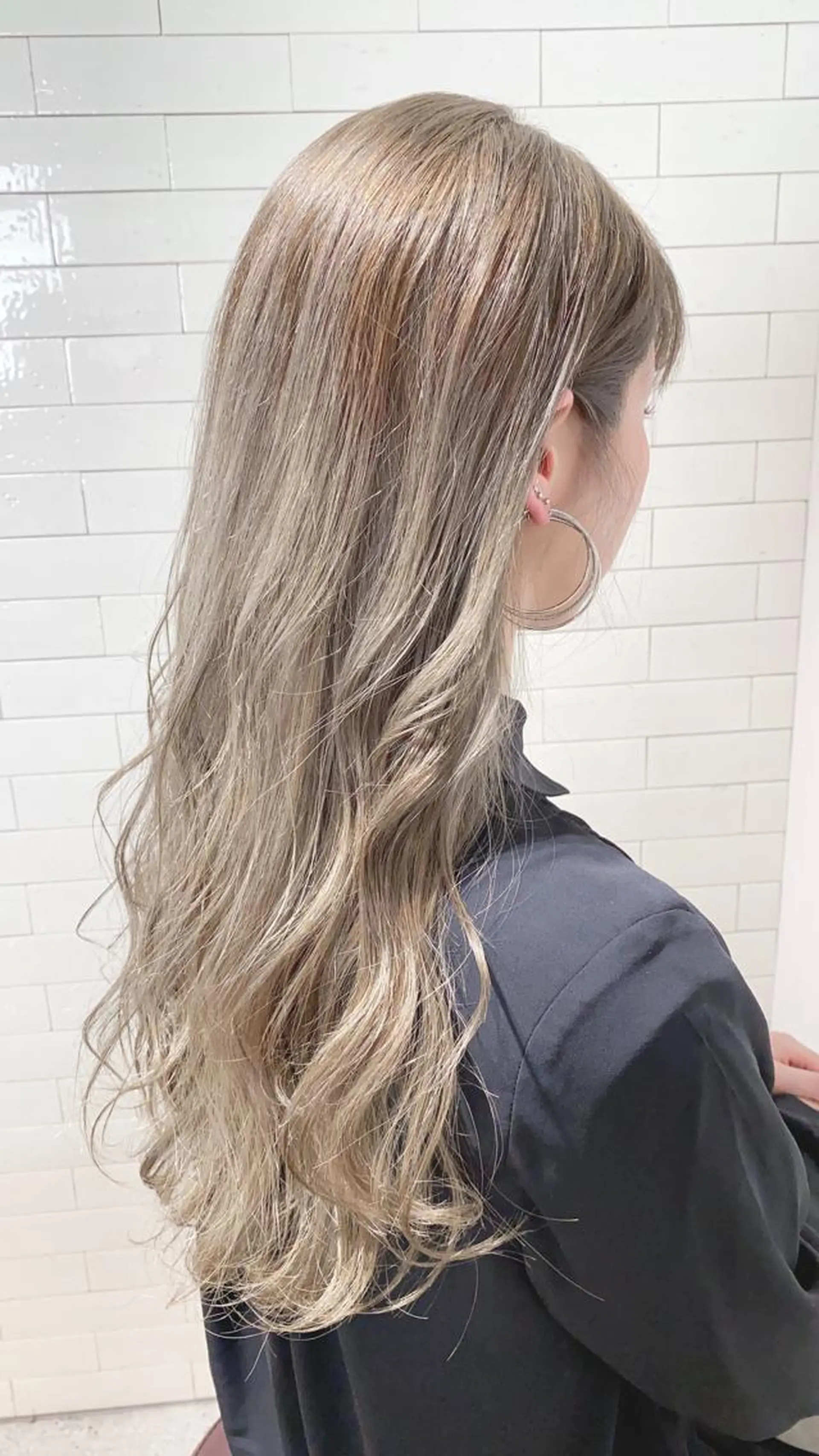 ロング ショートボブ ボブ ハイライト ヘアカラー トリートメント ヘッドスパ ヘアセット メンズツイスパ ショートフクヤマシンのヘアスタイル