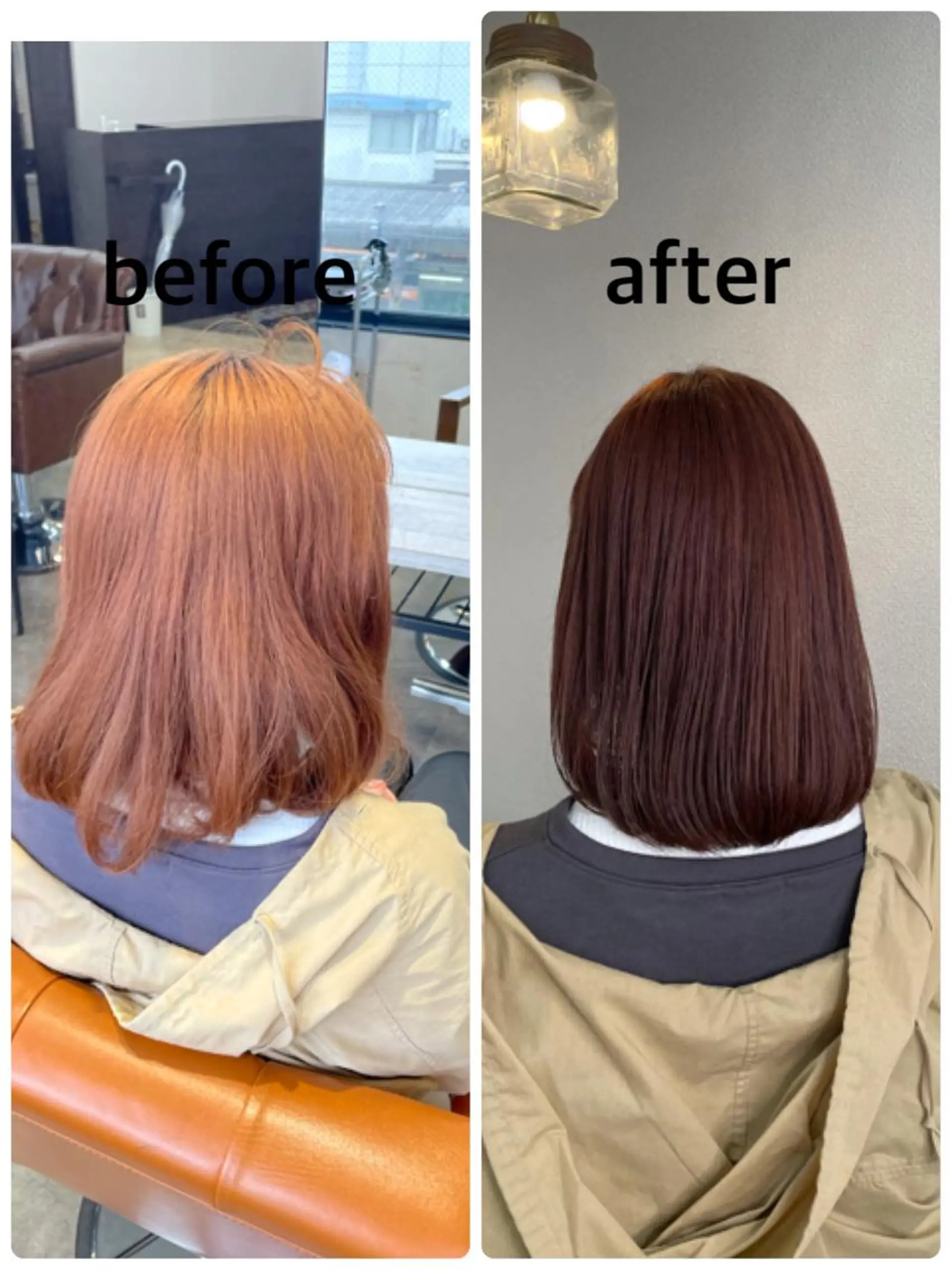 ミディアム カラー ピンクカラー Later 登戸所属・✨️半個室サロン✨ Kabutoのヘアスタイル