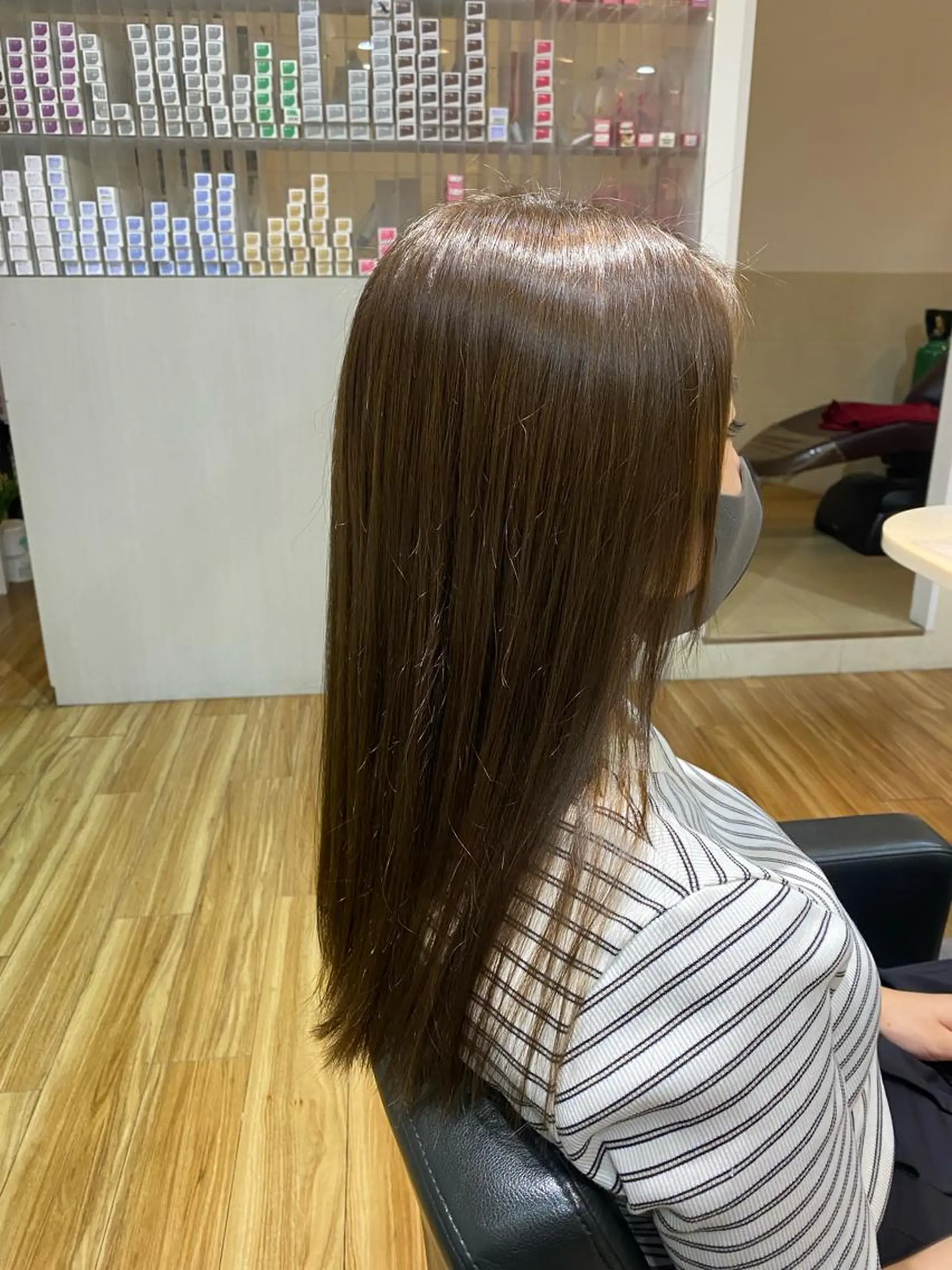 ロング カラー ブラウンカラー 透明感カラー DOI   HAIR MAKE MODE所属・土井 祐之介のヘアスタイル