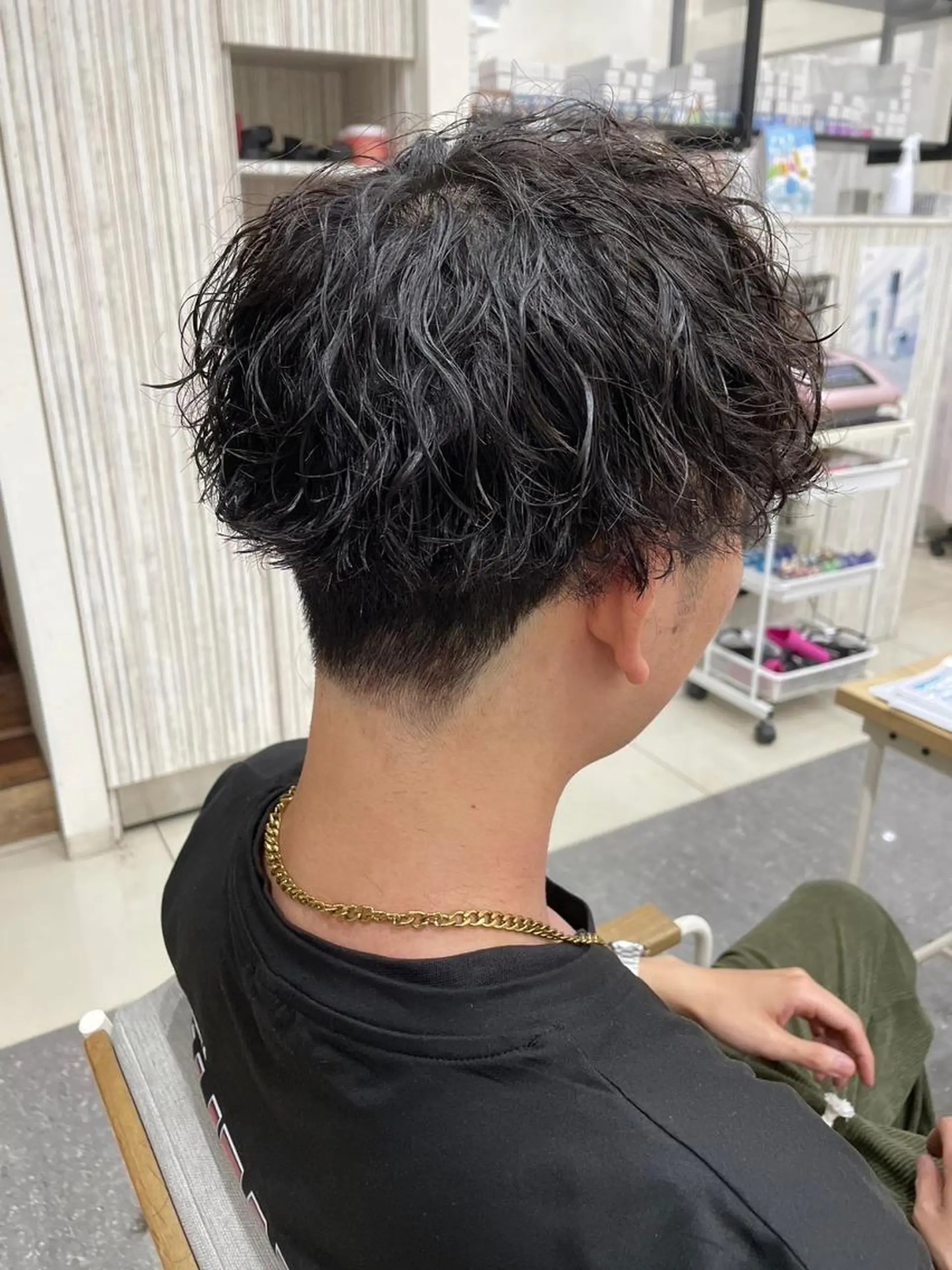 メンズ ミディアム 🔹メンズ特化🔹 パーマ/ 千葉雄哉のヘアスタイル