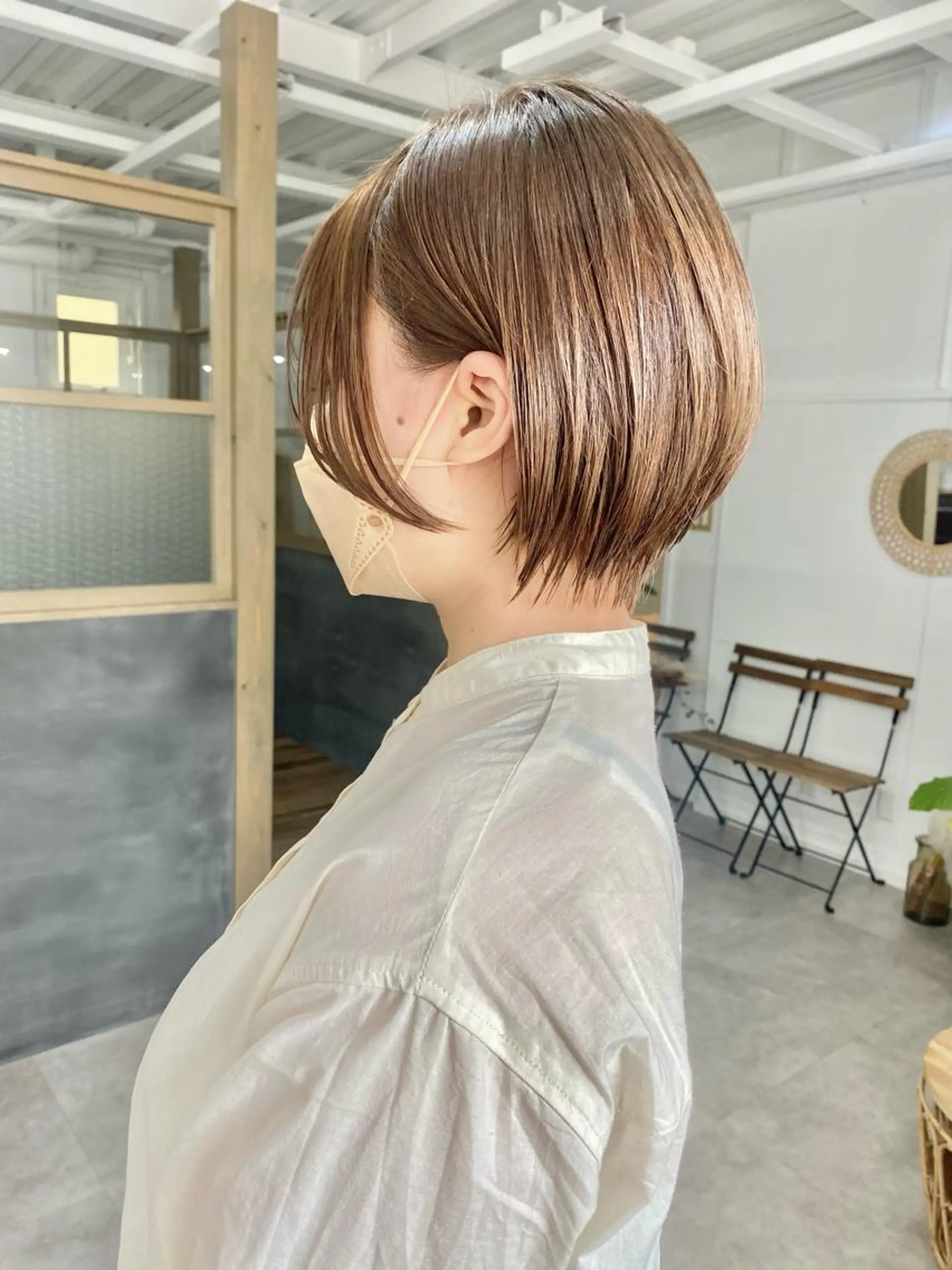 ショート カラー ヘアアレンジ ume所属・ひなの .のその他イメージ