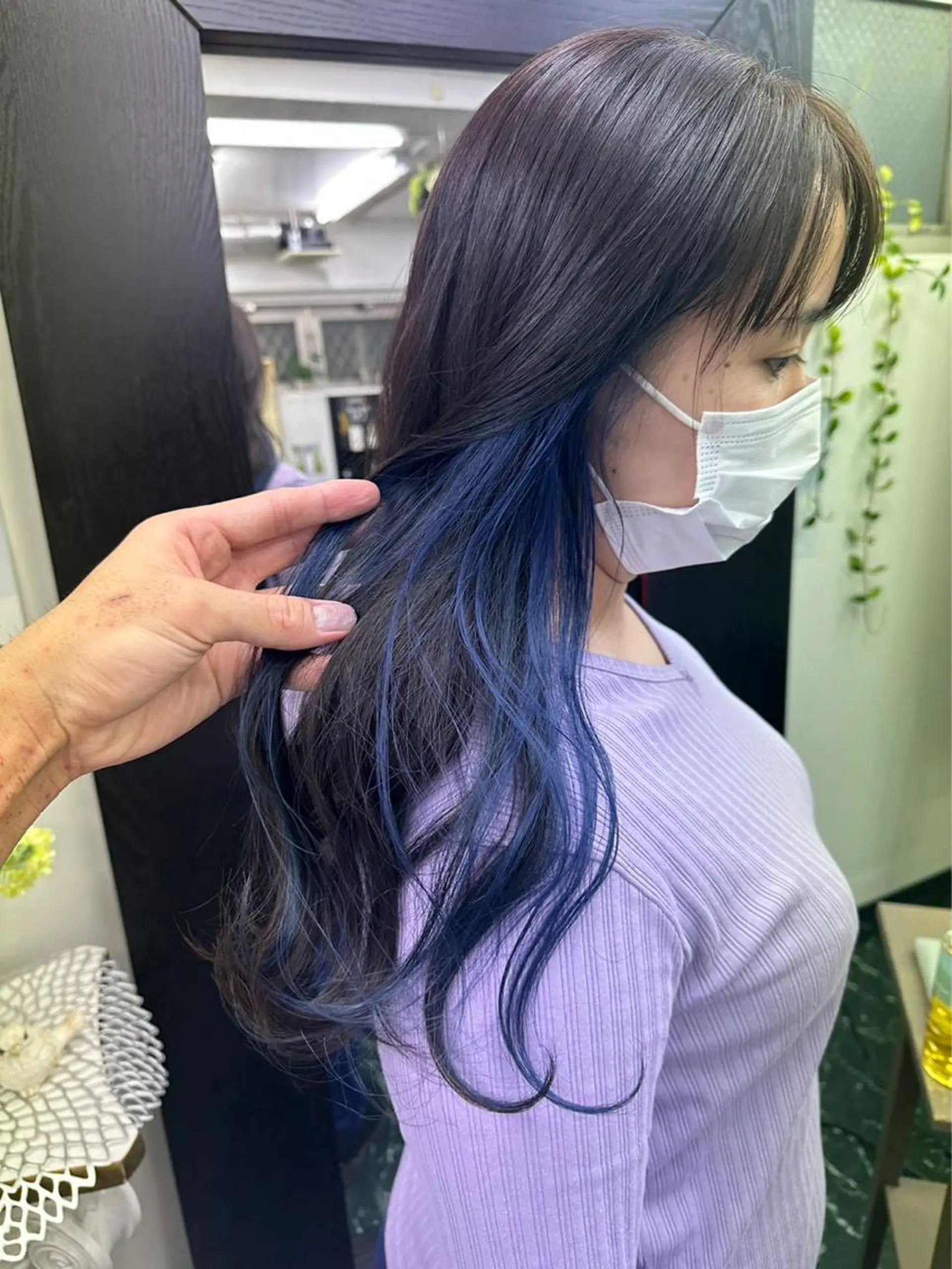 セミロング カラー verde所属・ノザキ　カイシ /武蔵小山のヘアスタイル