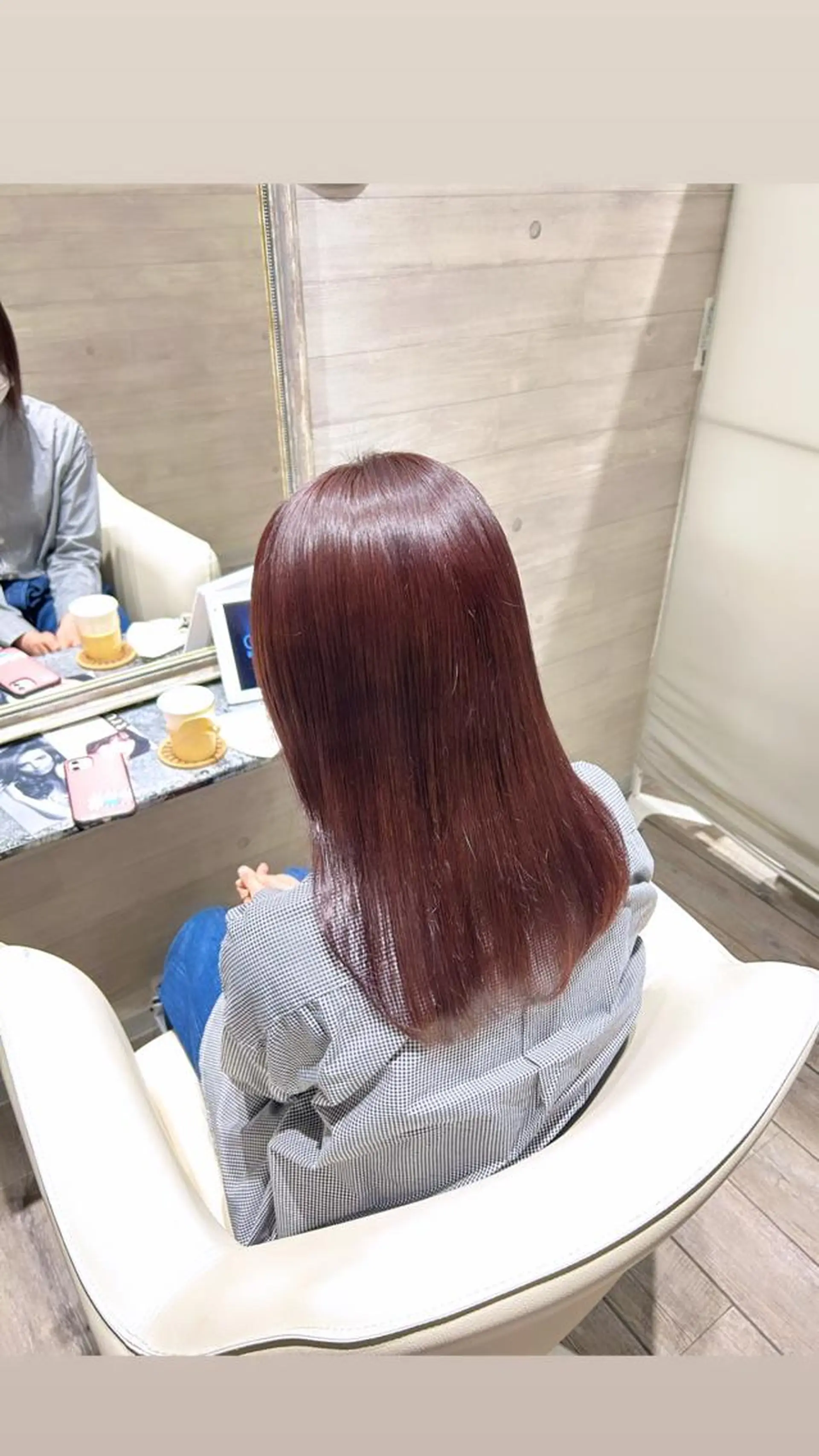 ミディアム カラー パーマ ヘアアレンジ ネイル マツエク・マツパ アイブロウ ベージュカラー ブリーチ ブラウンカラー ハイトーンカラー ラベンダーカラー トリートメント 🎀暖色/ ピンク🎀seinaのヘアスタイル