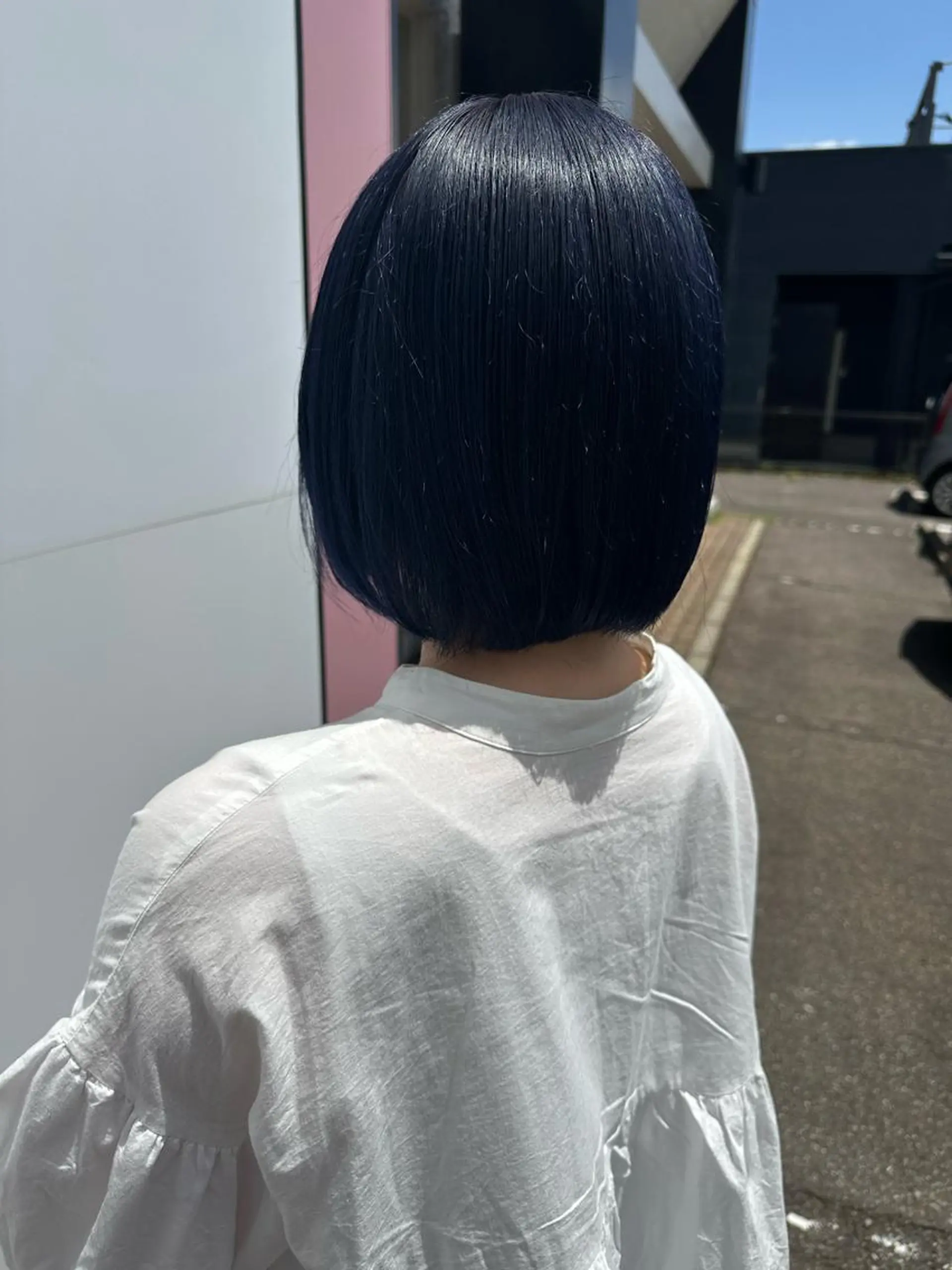 ミディアム カラー カット ヘアカラー 💘韓国カラー💘 クルミのヘアスタイル