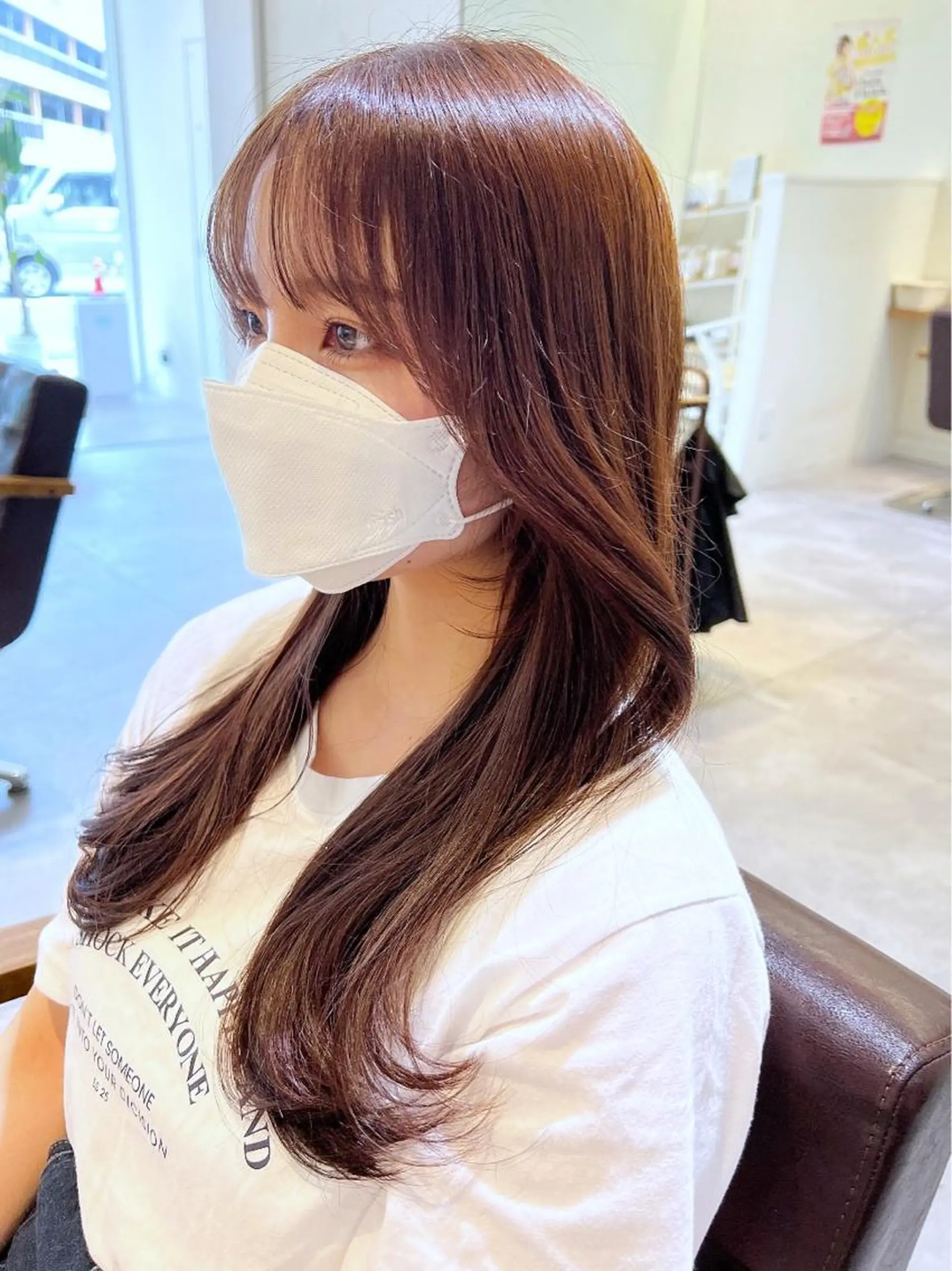 ロング カラー カット トリートメント 韓国ヘア×髪質改善 /yoshikaのヘアスタイル