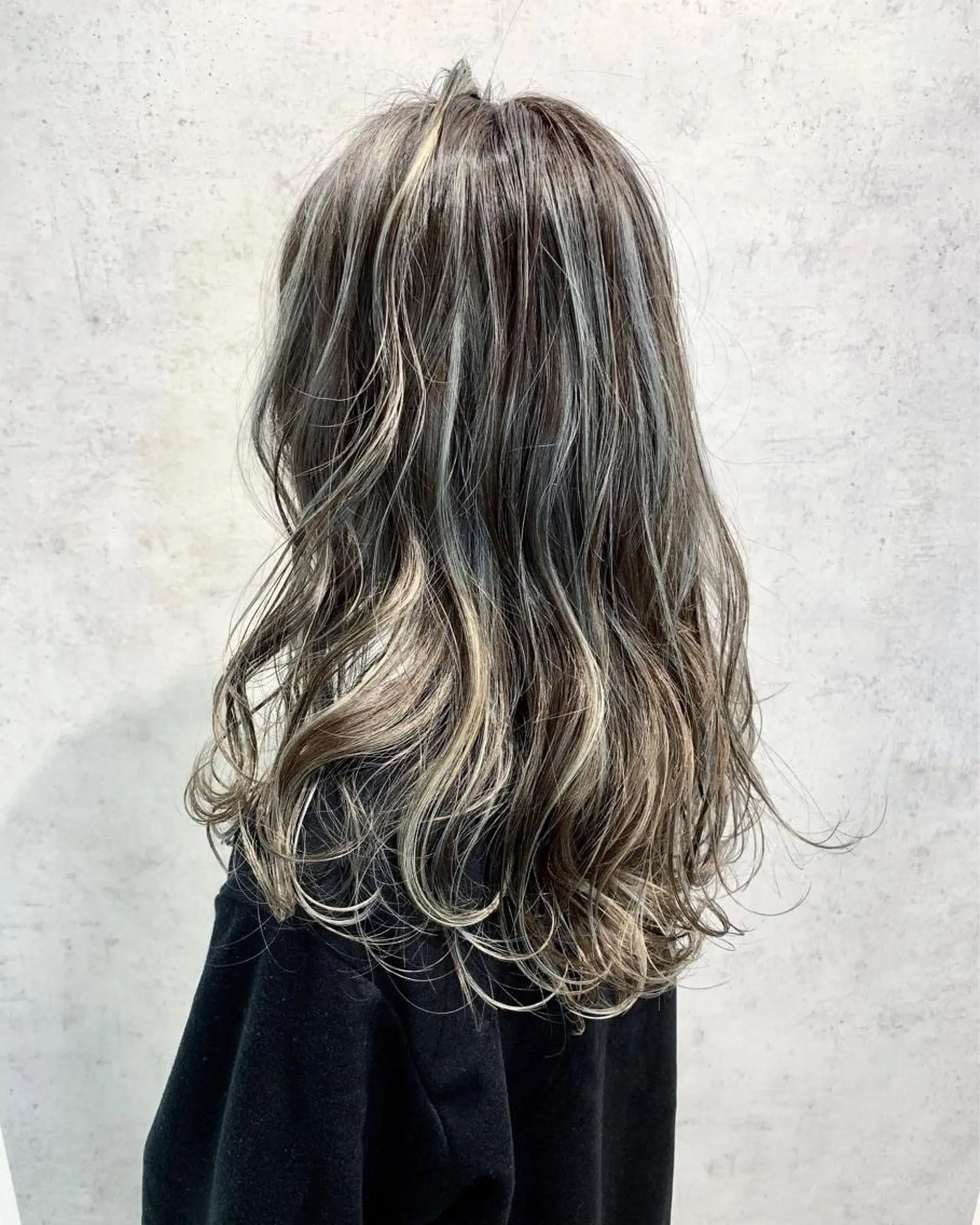 ロング カラー 神野 雅樹のヘアスタイル