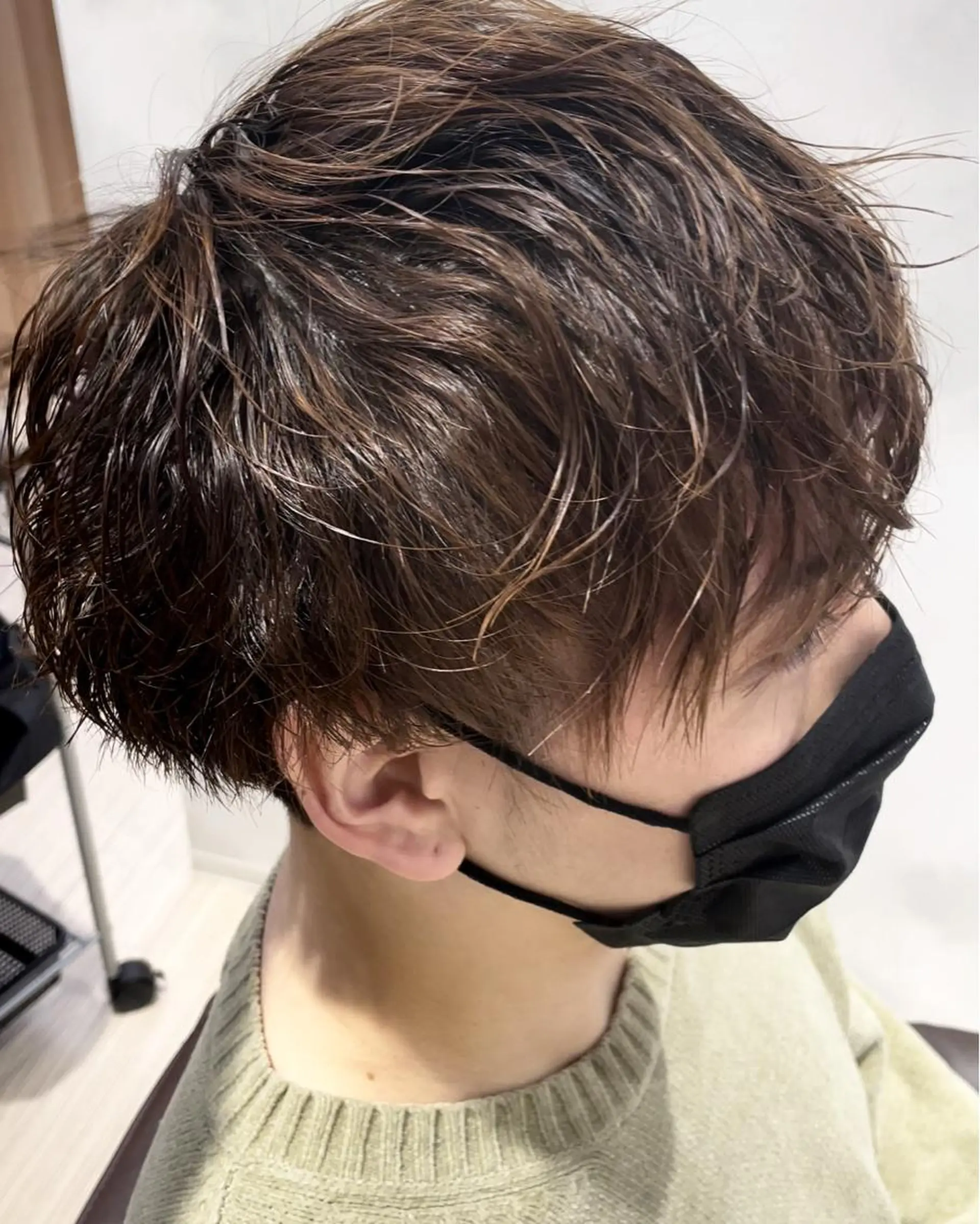 パーマ メンズ カット パーマ メンズカット/パーマ 山本隼輔のヘアスタイル