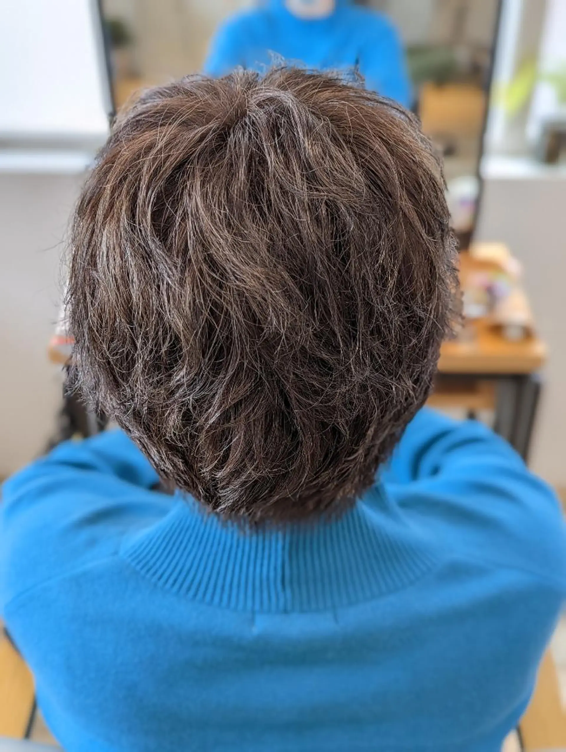 ショート カラー アッシュ 透明感カラー ハイライトカラー オレンジ ハイライト ヘアカラー Kokeshi /Rymlhairのヘアスタイル