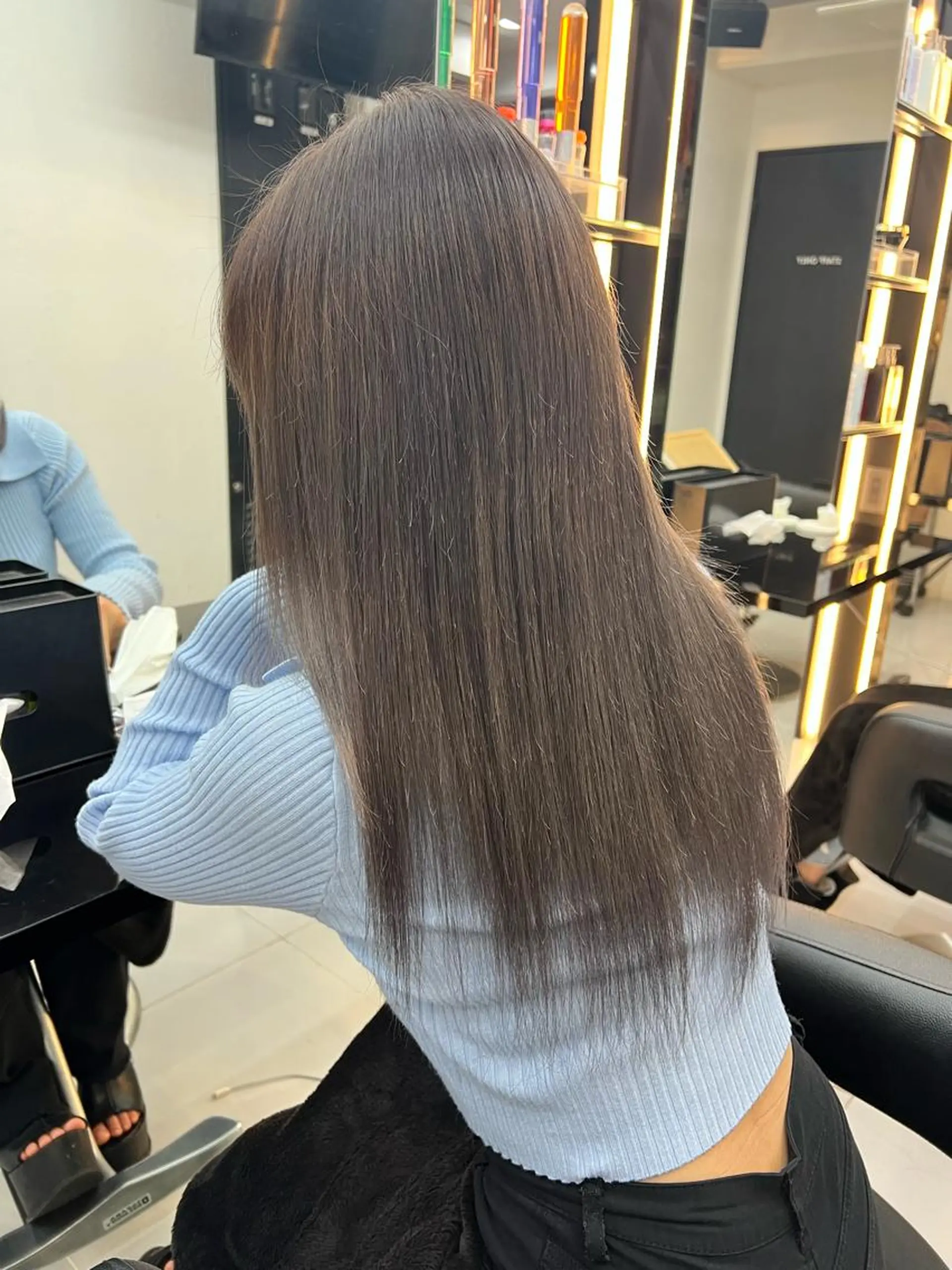 セミロング カラー Lapis 池袋店所属・MASHIRO 🩵Lapis池袋店のヘアスタイル