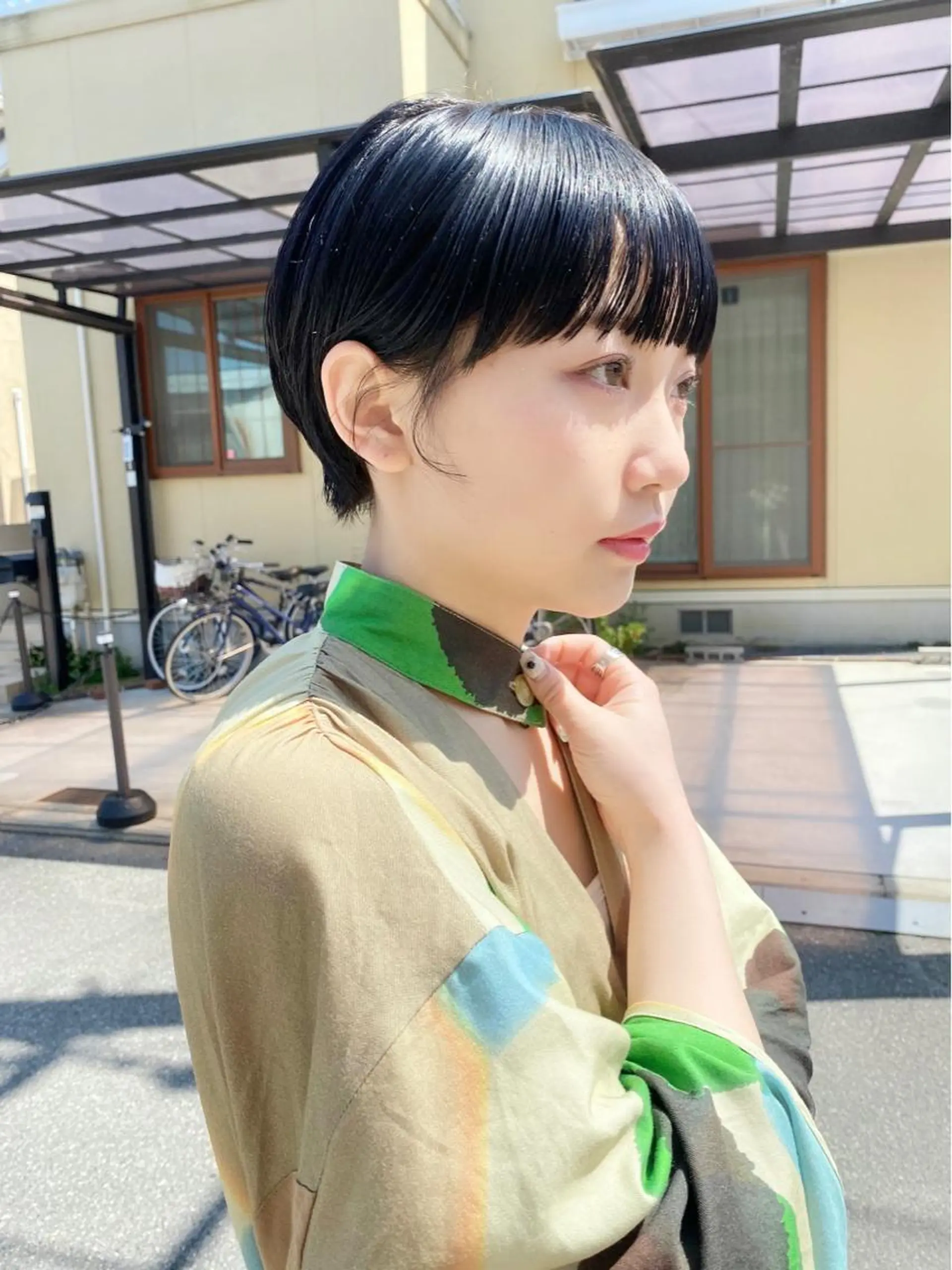 ショート カラー ヘアアレンジ ume所属・ひなの .のその他イメージ