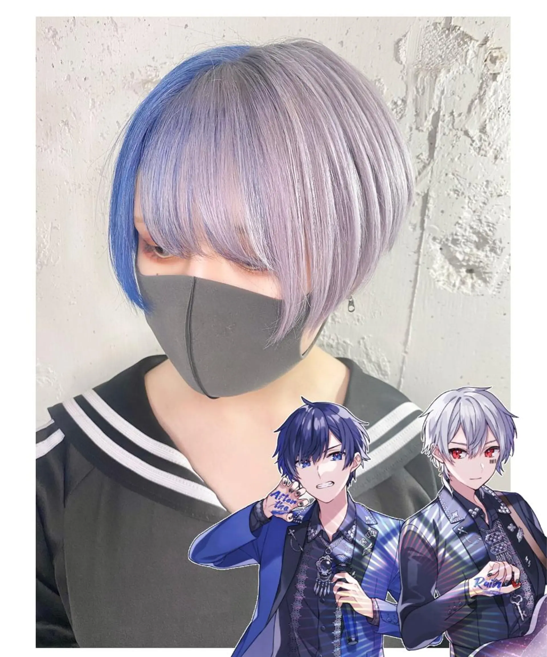 ショート カラー ブリーチ ヘアカラー GARU-ガル-所属・TSUNO🦖 派手髪/オタク美容師のヘアスタイル