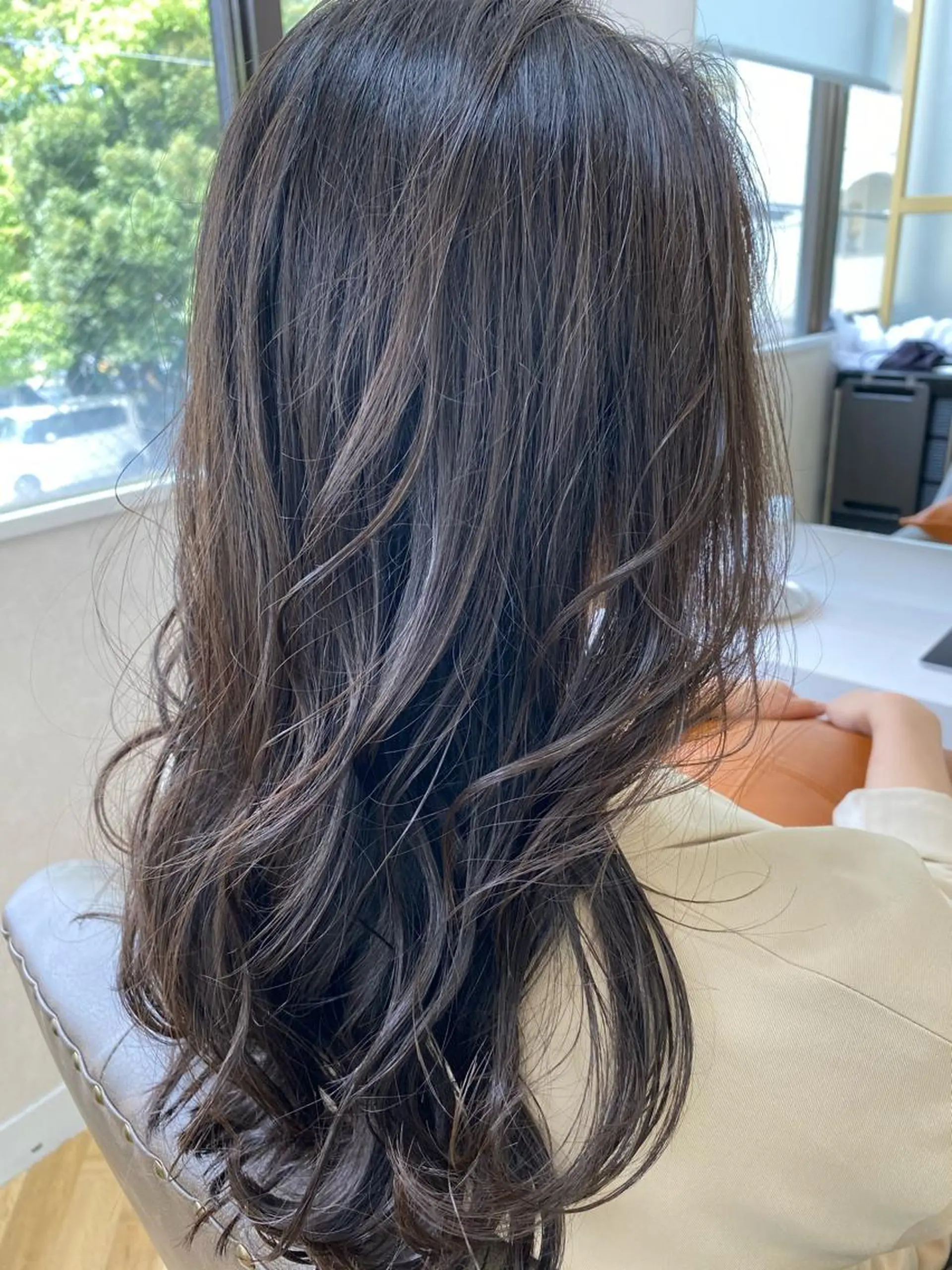 ロング カラー ヘアアレンジ カット ヘアカラー 日高伸太朗 [tocca船橋]のヘアスタイル