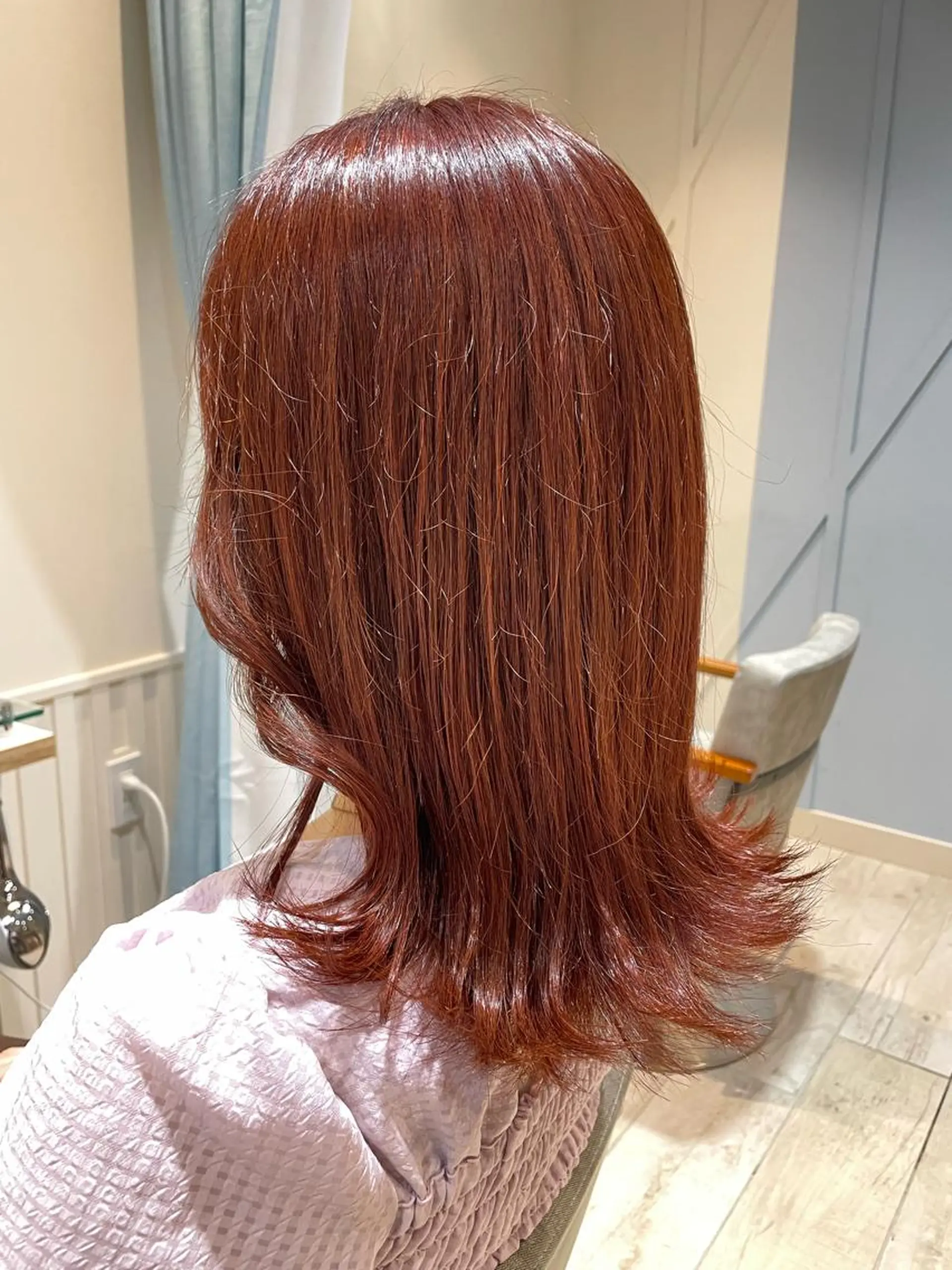 ミディアム 暖色/ハイトーン 🎀mizukiのヘアスタイル