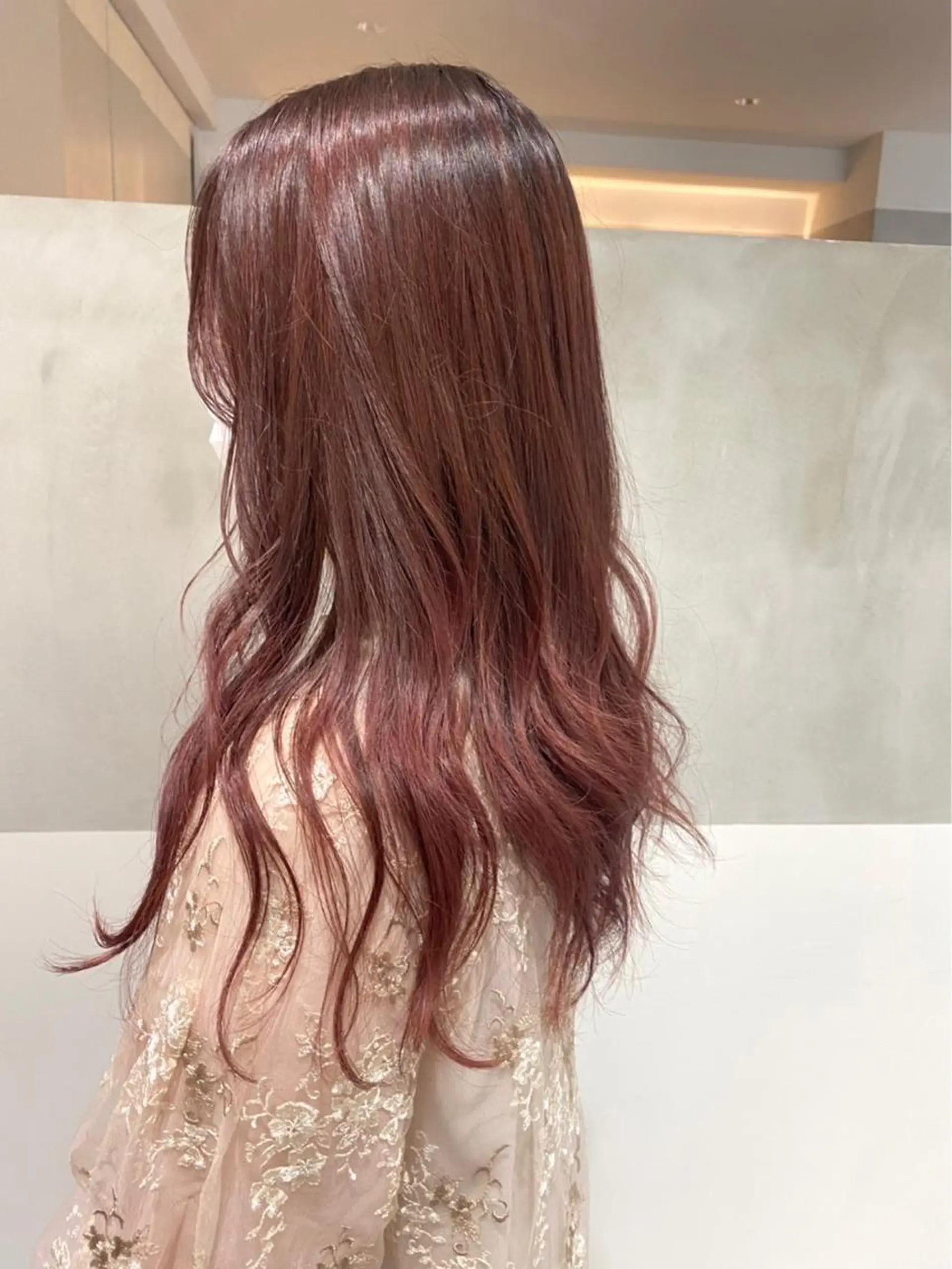 ロング カラー ヘアカラー 艶感/ナチュラル 🩵amiのヘアスタイル