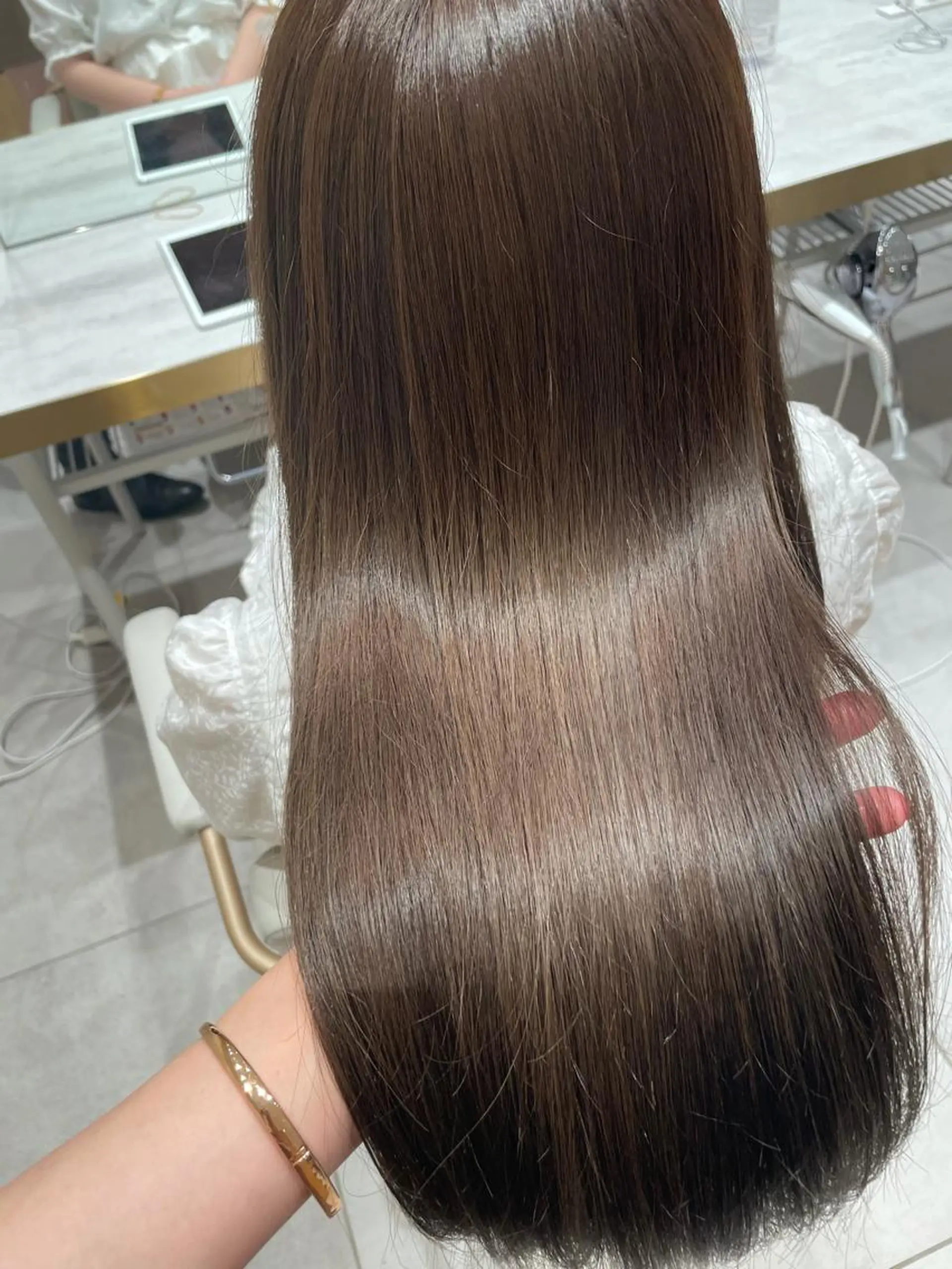 カラー くびれショート/パー マ/🐬永井瑠栞🐬のヘアスタイル