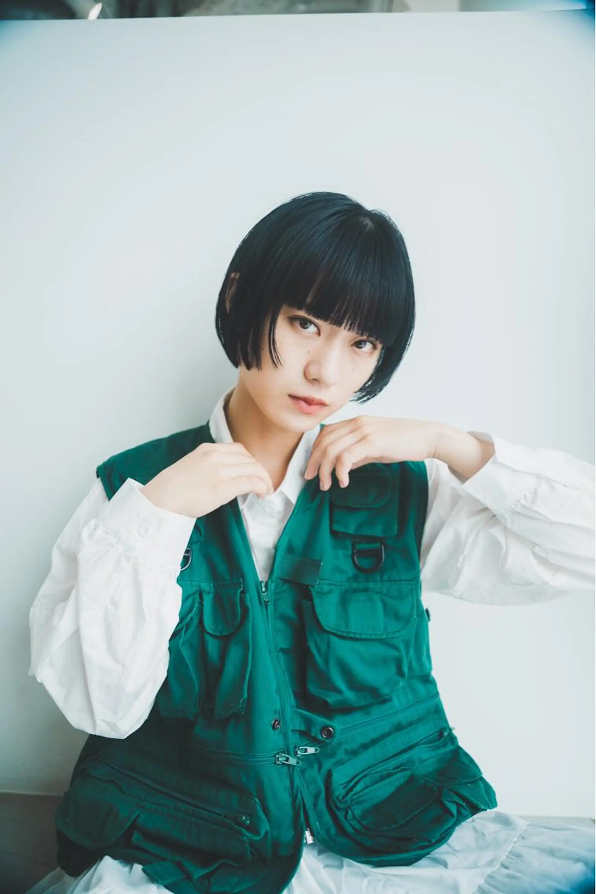 ミディアム ボブ ササキ ヨシヒトのヘアスタイル