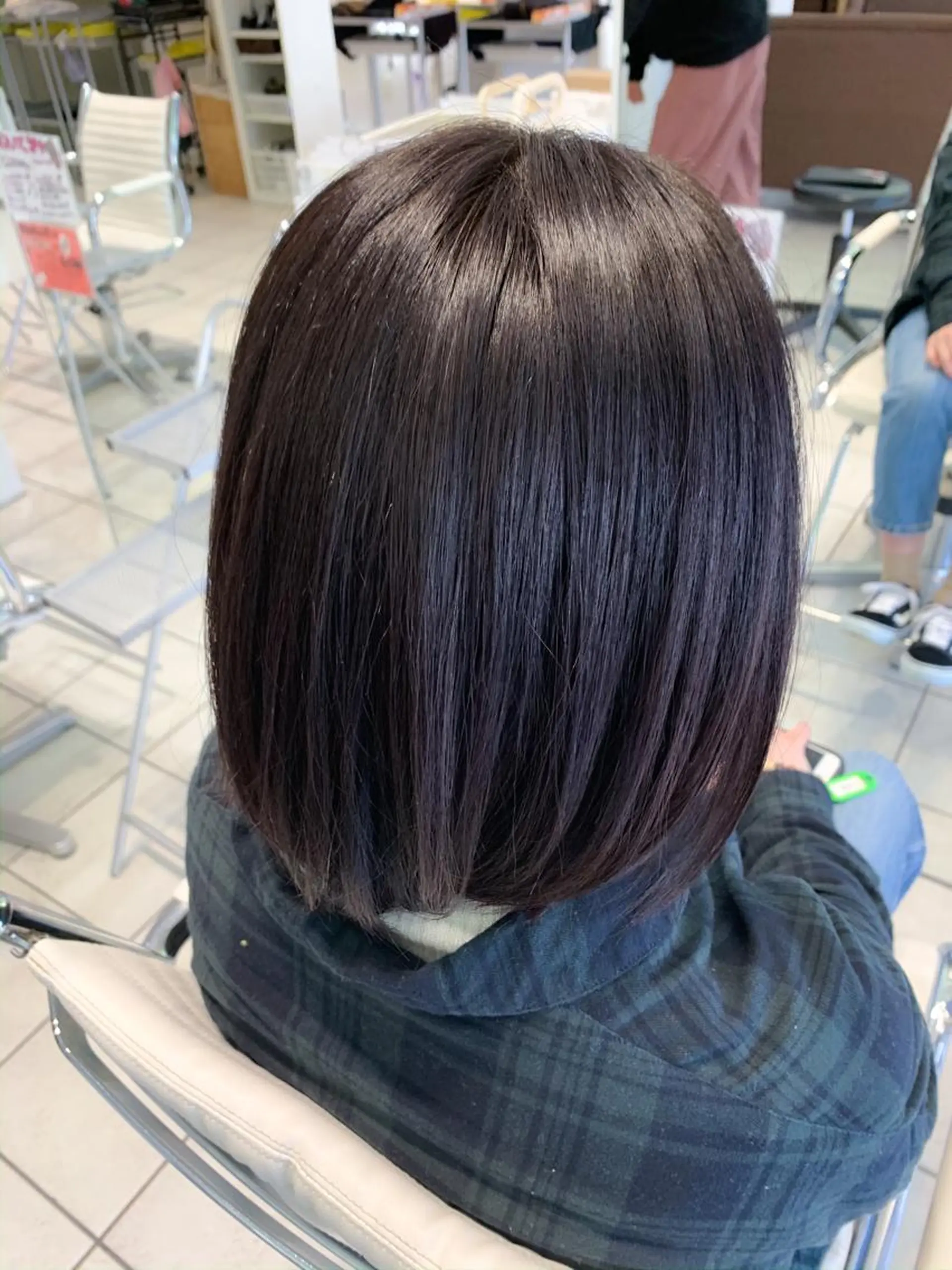 ミディアム カラー Uni.所属・地毛風ストレート/ 髪質改善/榎本流行のヘアスタイル